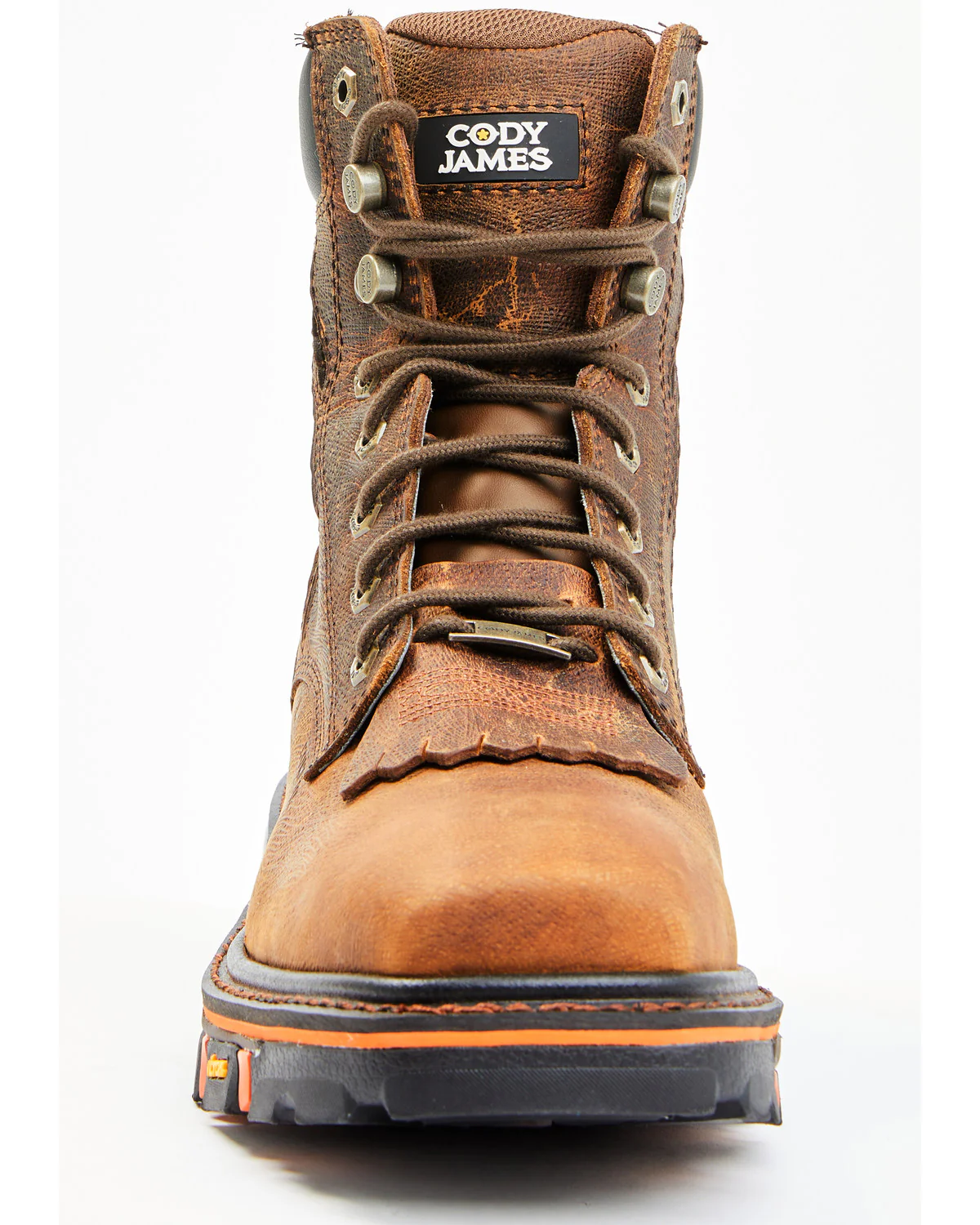 Cody James Men's 8" Decimator Vibram Lace-Up Work Boots - Composite Toe - Image 4