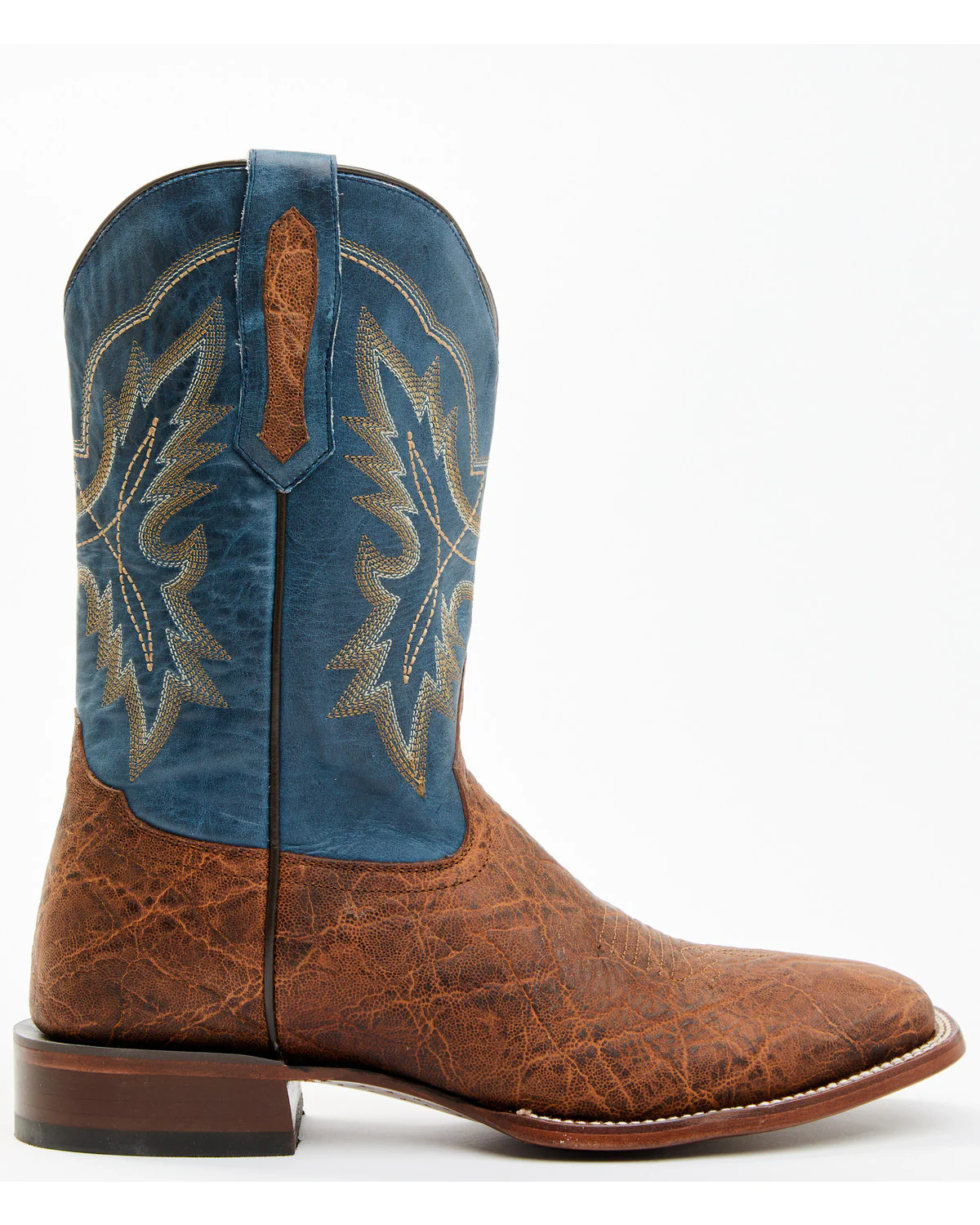 Cody James Men's Elephant Print Western Boots - Broad Square Toe - Image 2
