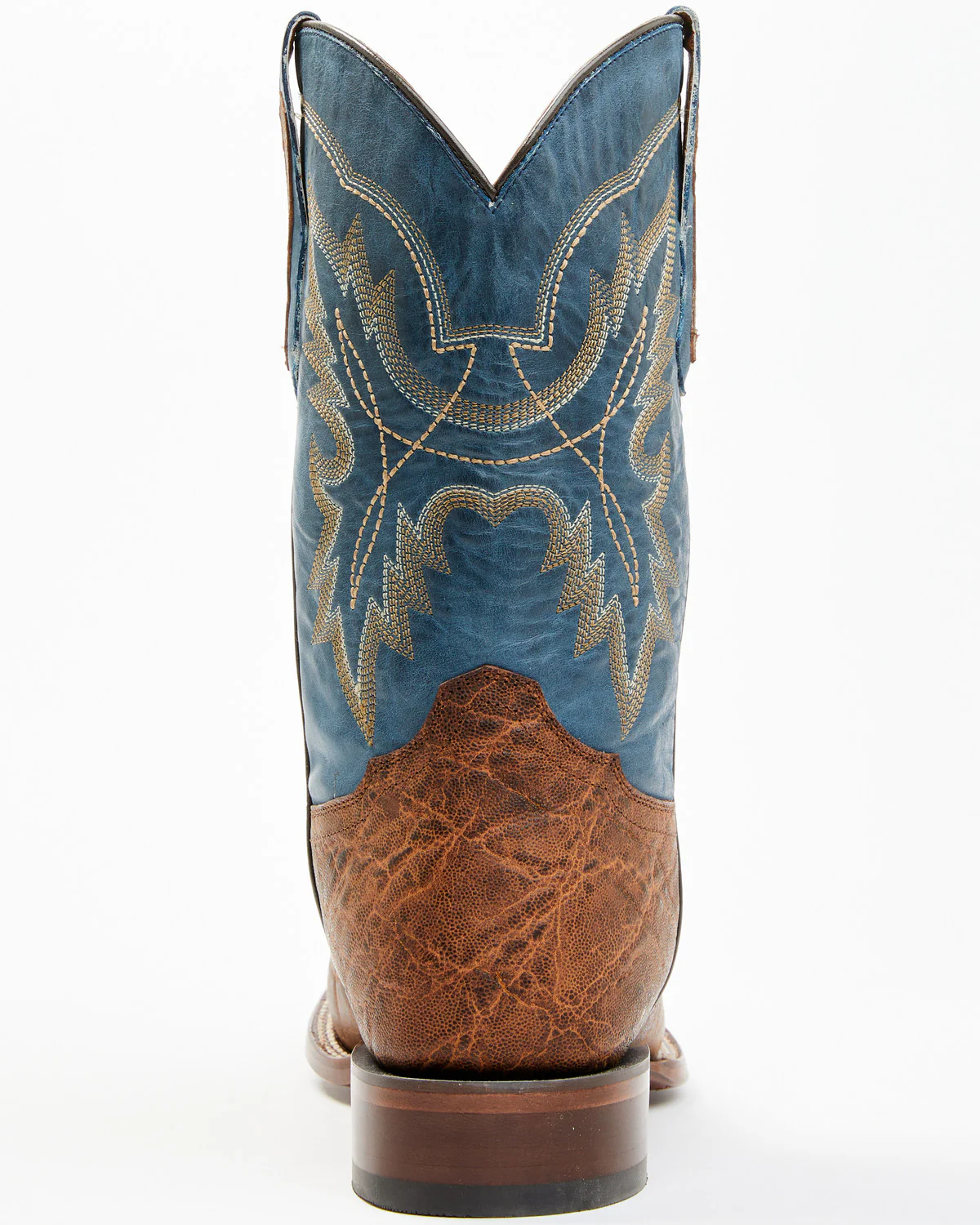 Cody James Men's Elephant Print Western Boots - Broad Square Toe - Image 5