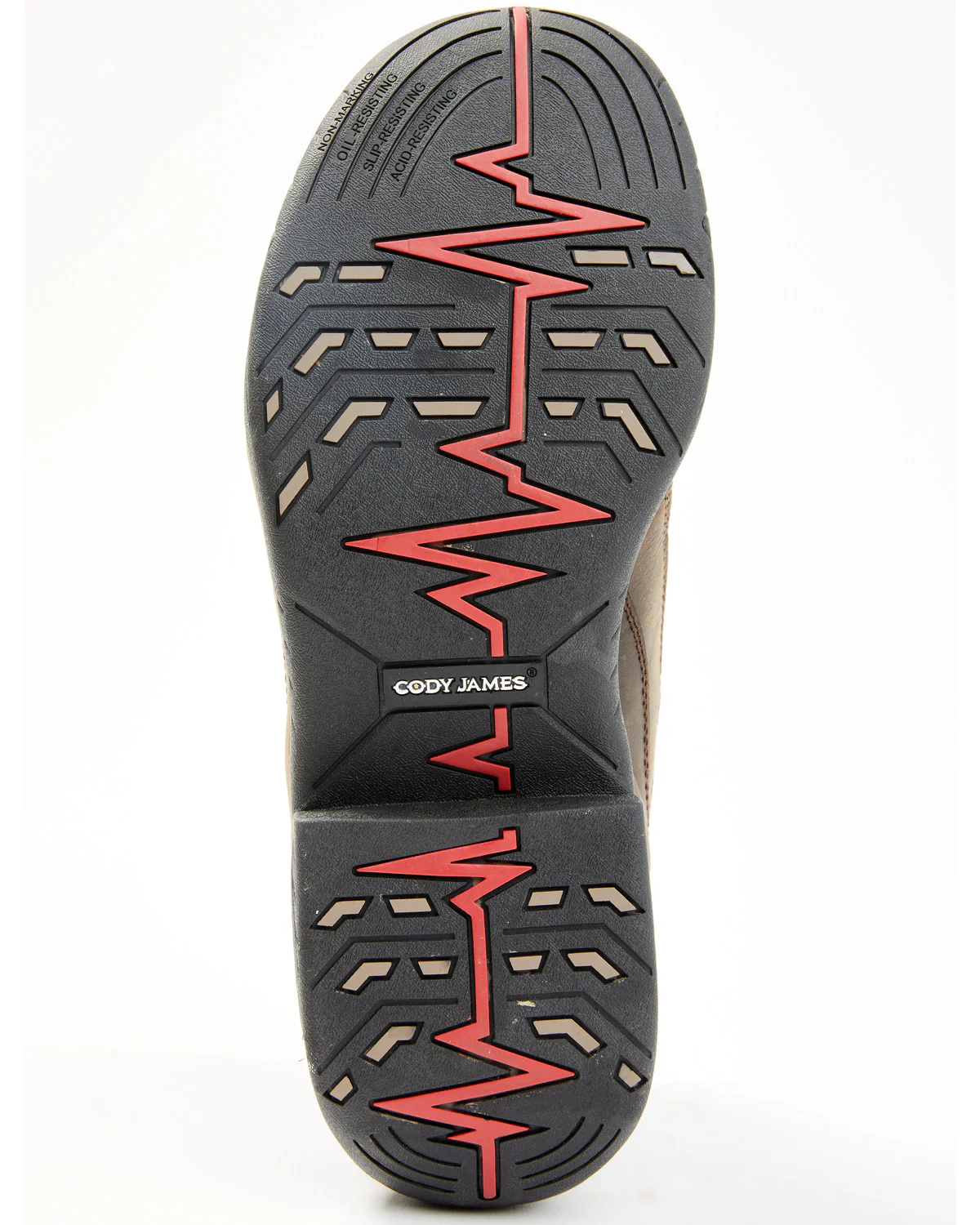 Cody James Men's 5" Endurance Corral Lace-Up Waterproof Work Hiking Boots - Soft Toe - Image 7