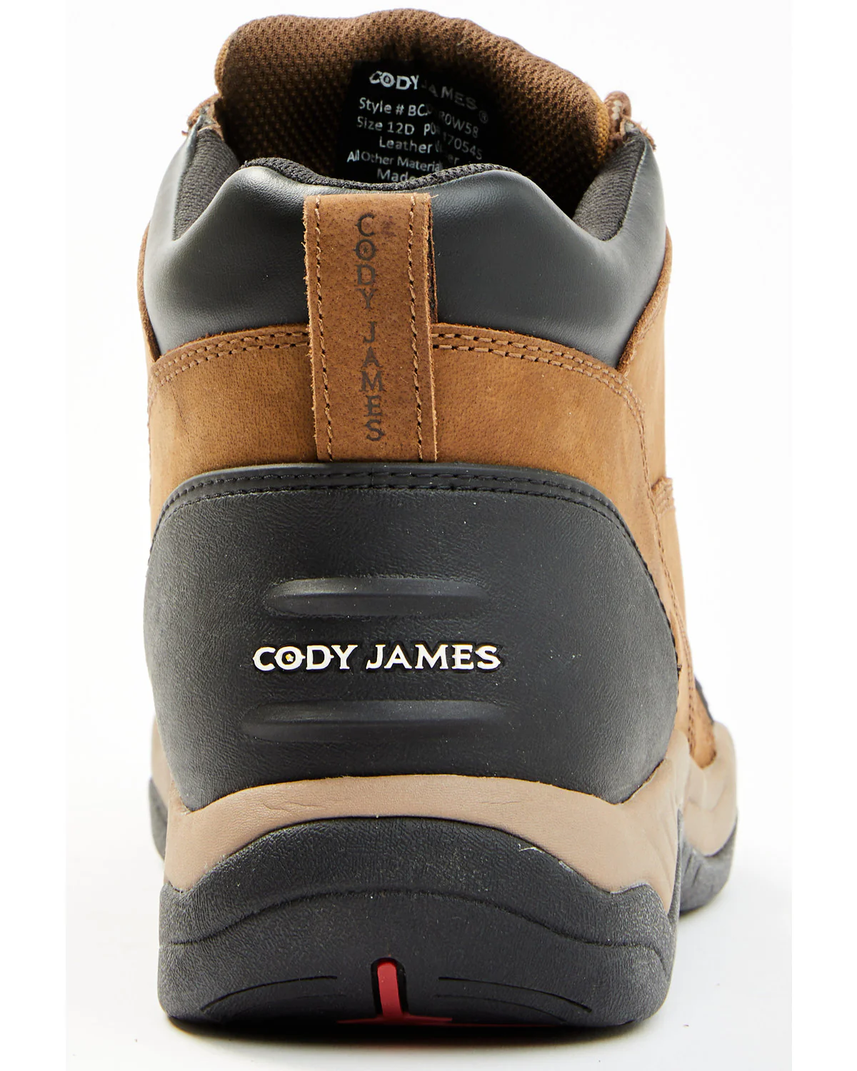 Cody James Men's 5" Endurance Soft Song Shin Buff Lace-Up Work Boots - Soft Toe - Image 5