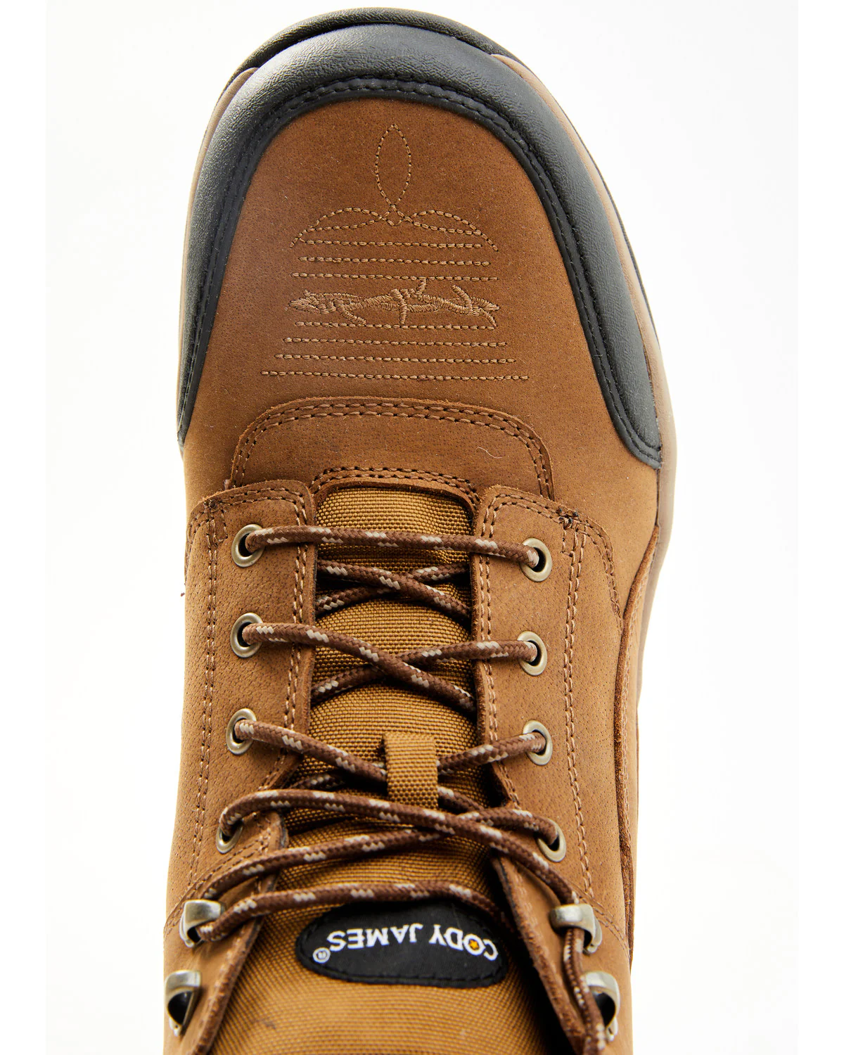 Cody James Men's 5" Endurance Soft Song Shin Buff Lace-Up Work Boots - Soft Toe - Image 7