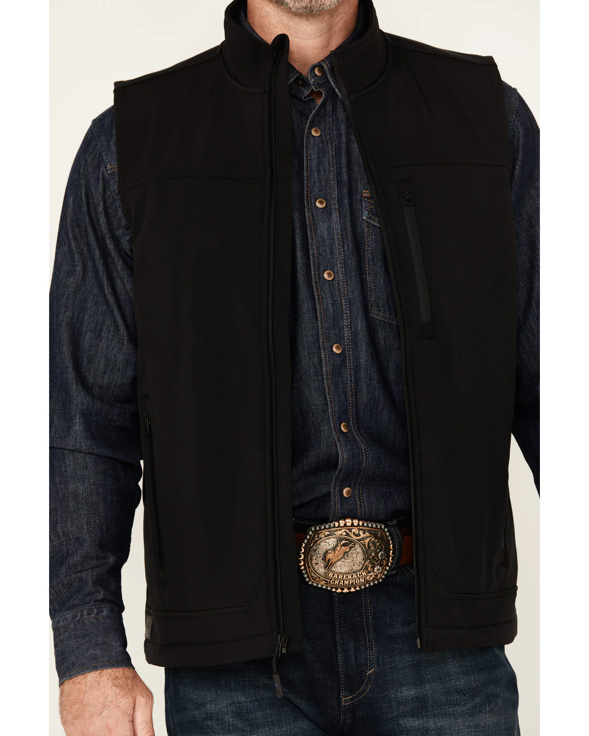 Cody James Men's Estacado Concealed Carry Softshell Vest - Big - Image 3