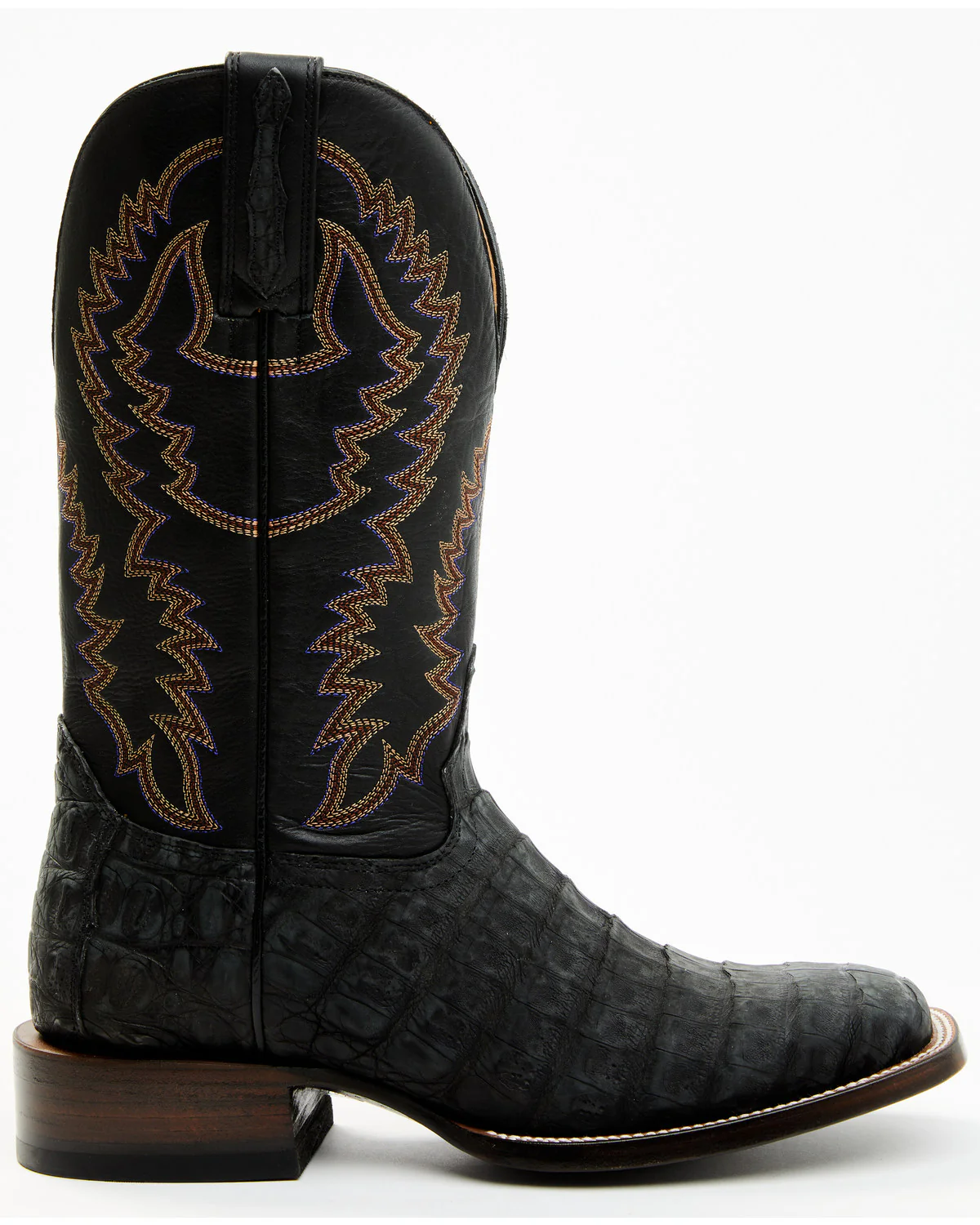 Cody James Men's Exotic Caiman Belly Western Boots - Broad Square Toe - Image 2
