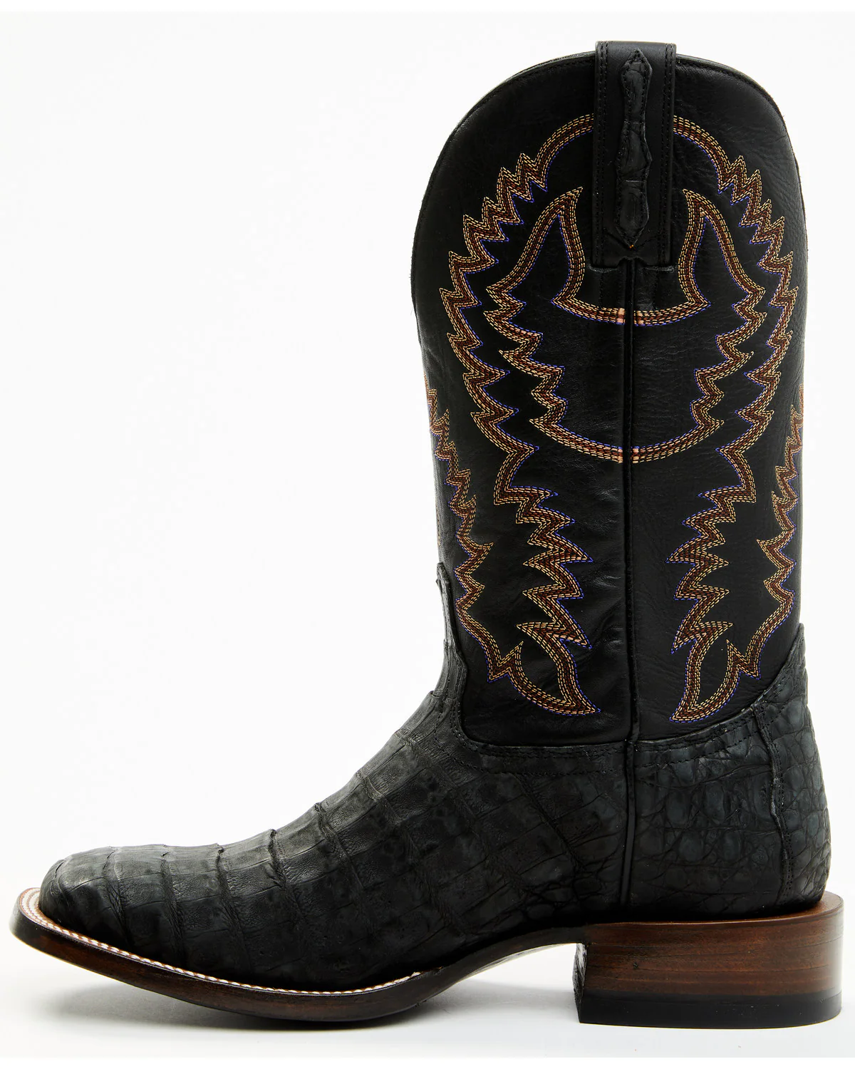 Cody James Men's Exotic Caiman Belly Western Boots - Broad Square Toe - Image 3
