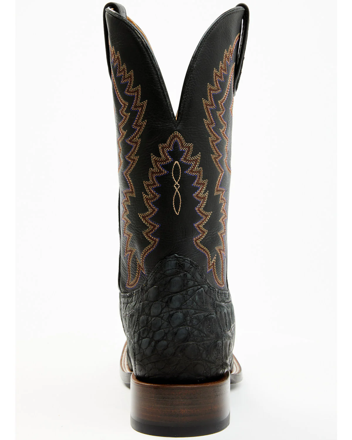 Cody James Men's Exotic Caiman Belly Western Boots - Broad Square Toe - Image 5