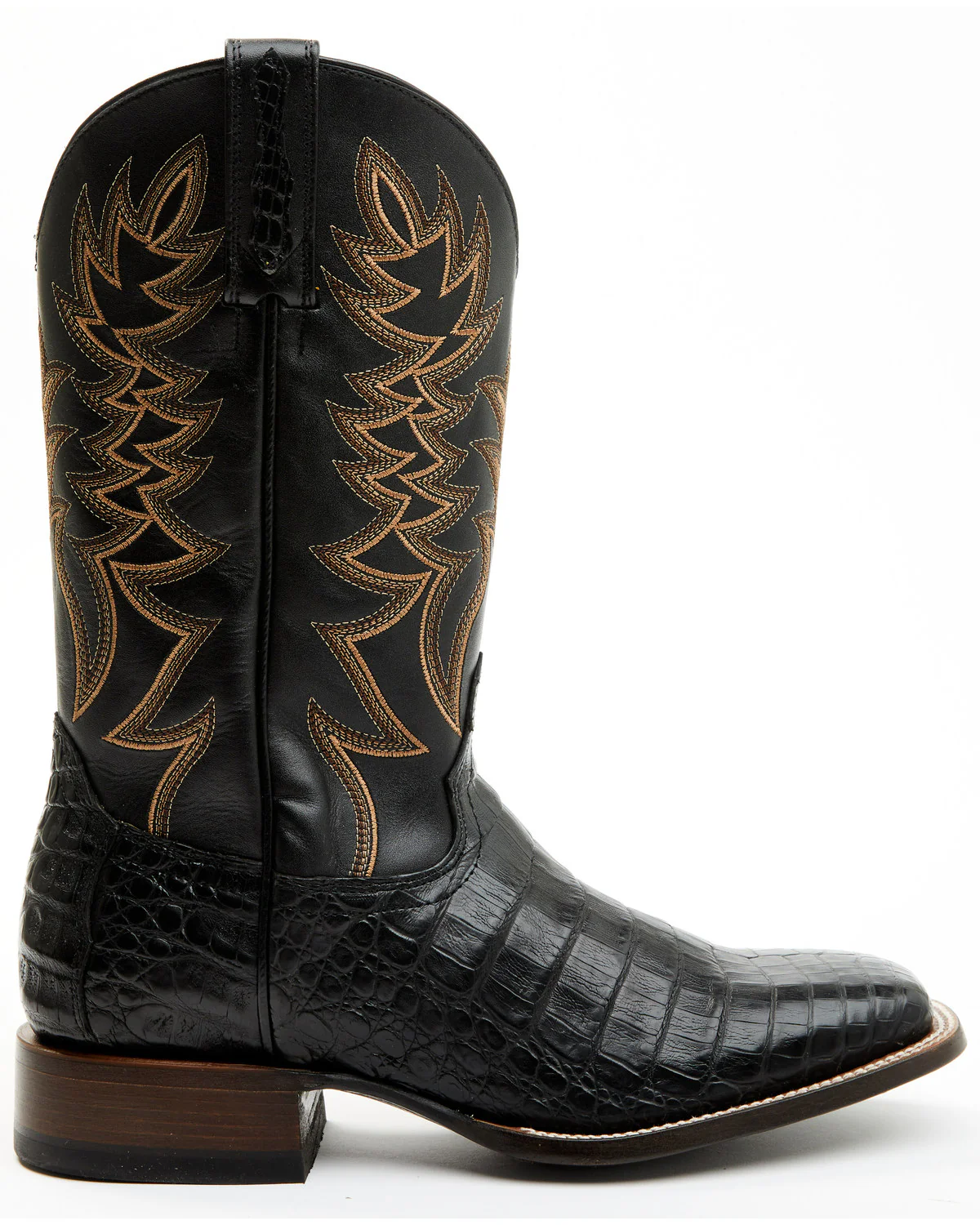 Cody James Men's Exotic Caiman Belly Western Boots - Broad Square Toe - Image 2