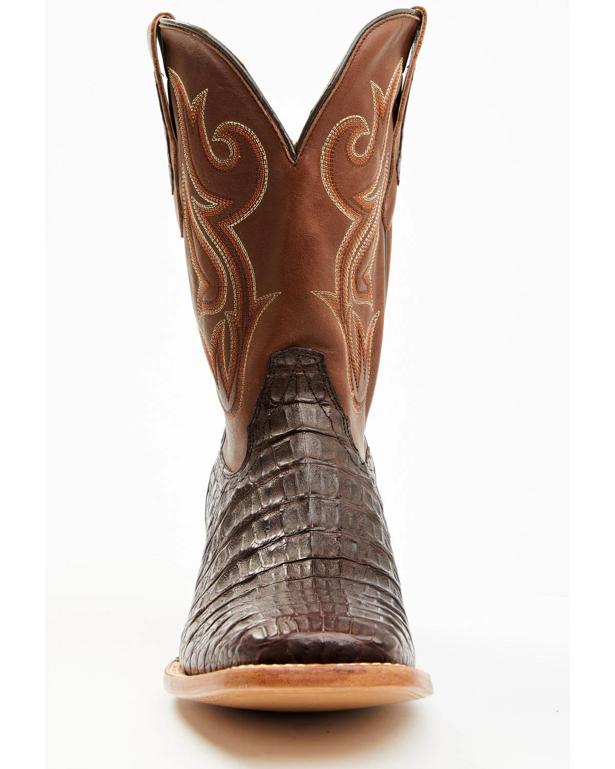 Cody James Men's Exotic Caiman Western Boots - Broad Square Toe - Image 4