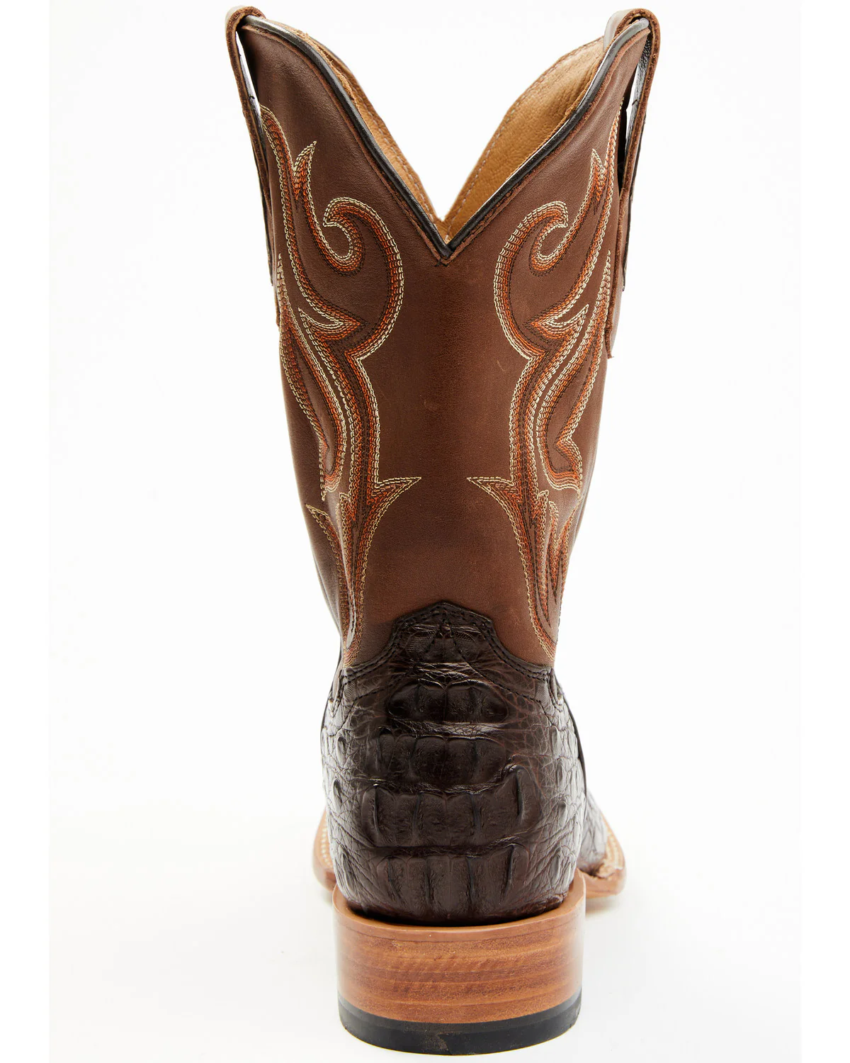 Cody James Men's Exotic Caiman Western Boots - Broad Square Toe - Image 5