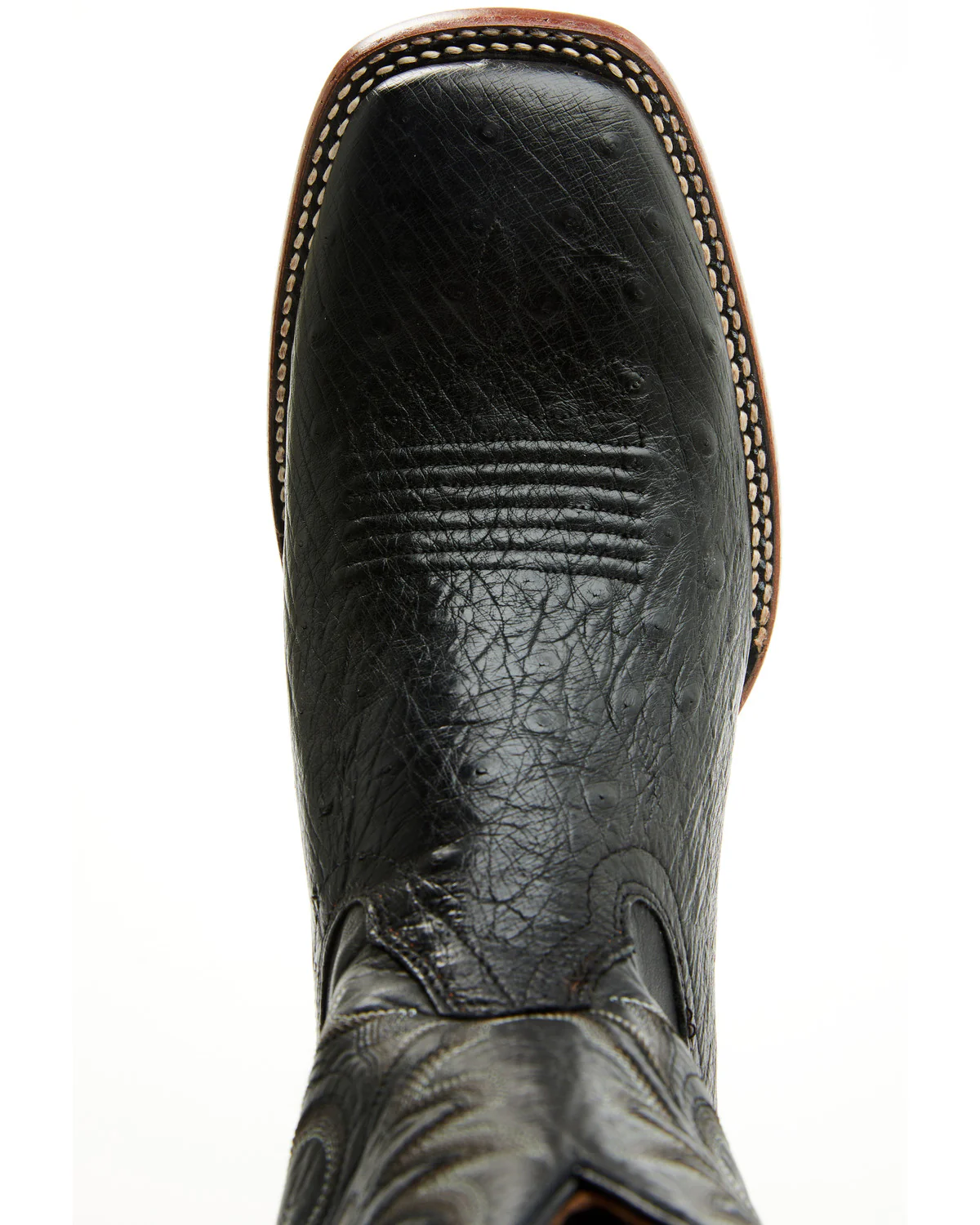 Cody James Men's Exotic Full Quill Ostrich Western Boots - Broad Square Toe - Image 6