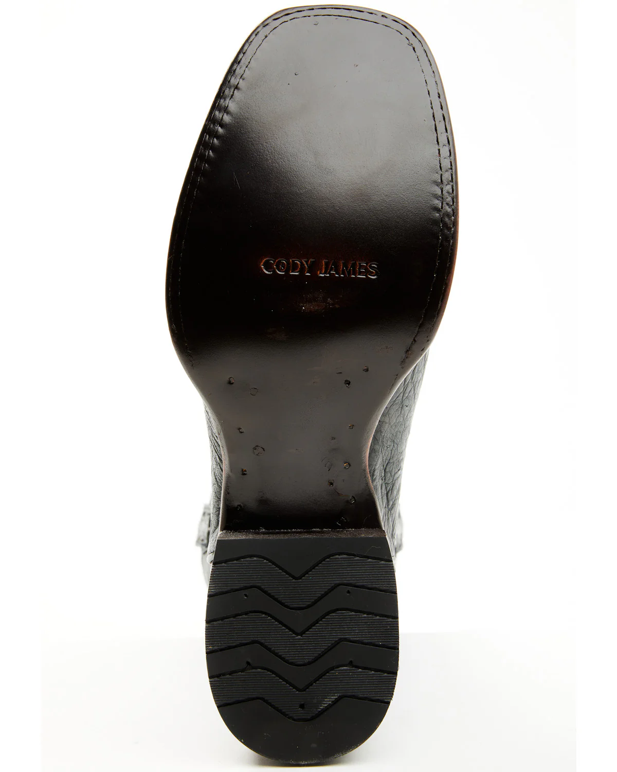 Cody James Men's Exotic Full Quill Ostrich Western Boots - Broad Square Toe - Image 7