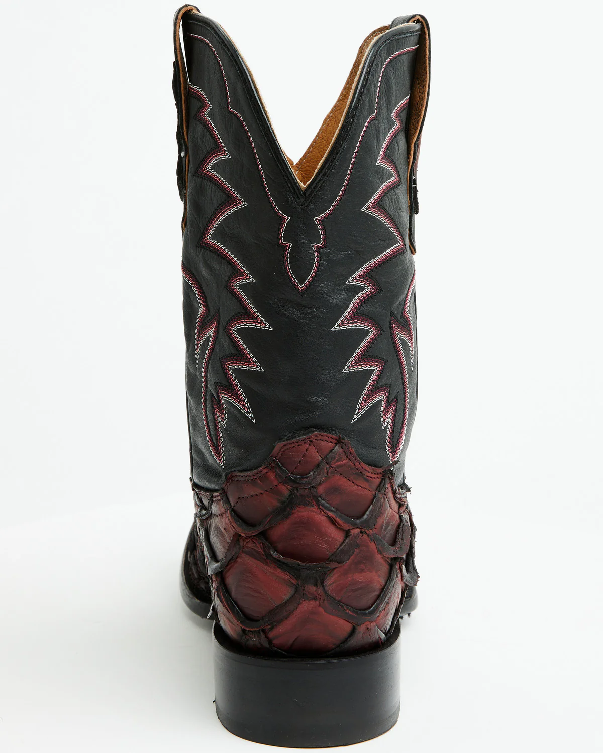 Cody James Men's Exotic Pirarucu Western Boots - Broad Square Toe - Image 5