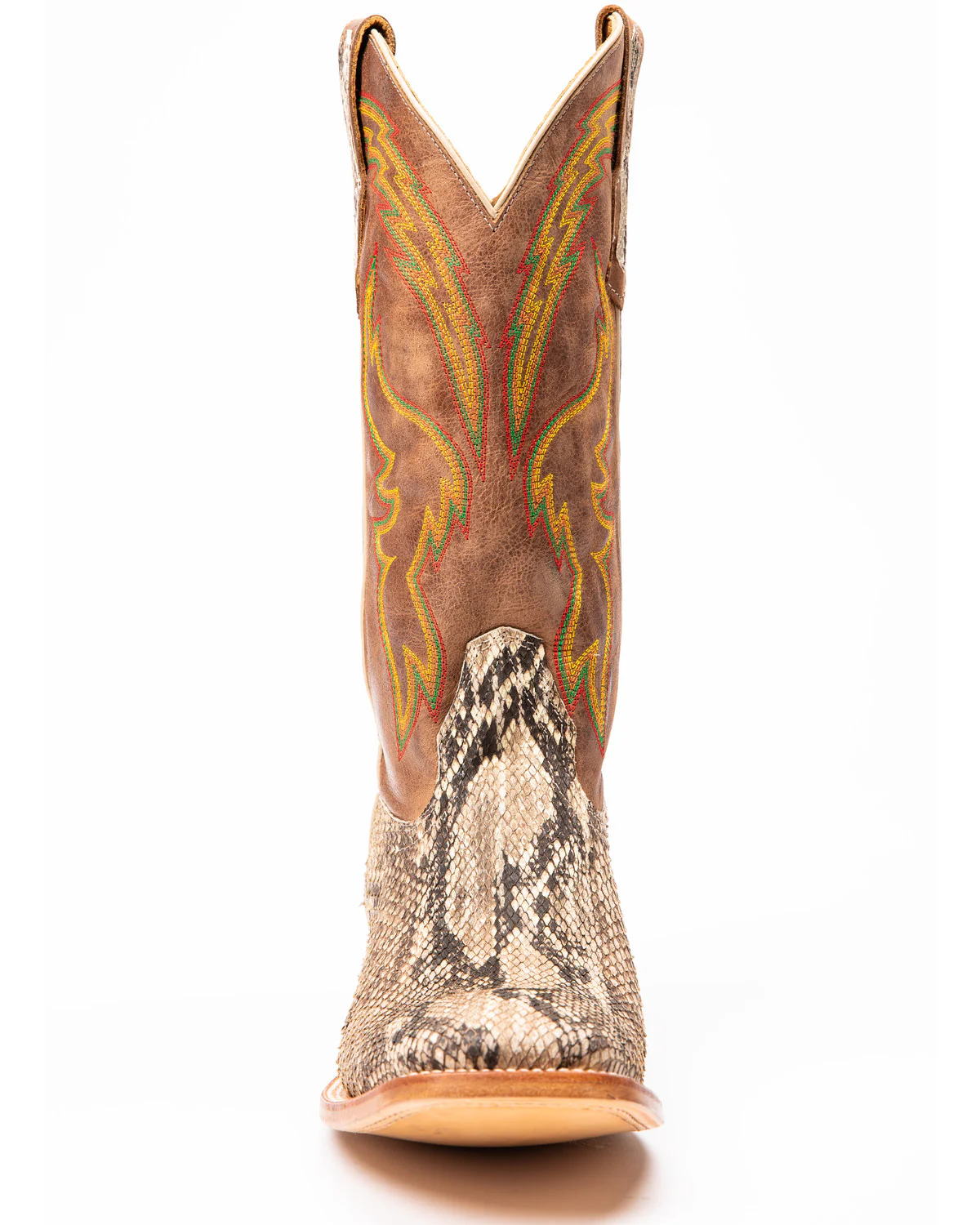 Cody James Men's Exotic Python Western Boots - Broad Square Toe - Image 4