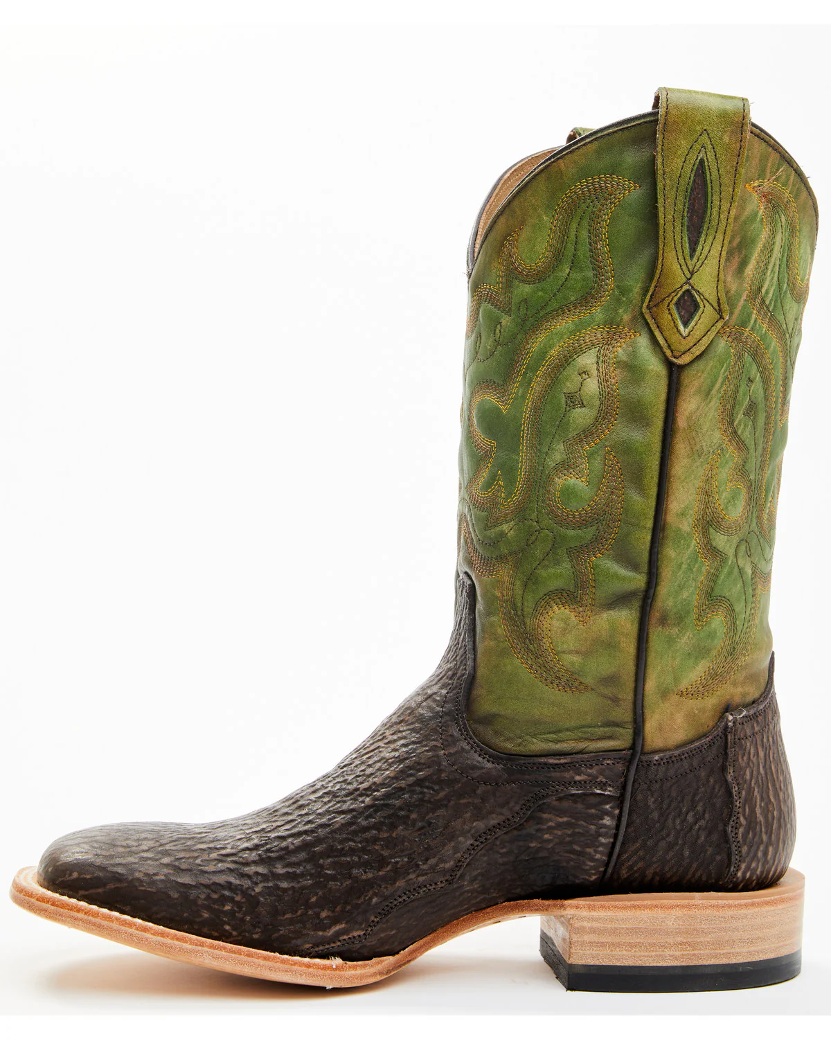Cody James Men's Exotic Shark Western Boots - Broad Square Toe - Image 3