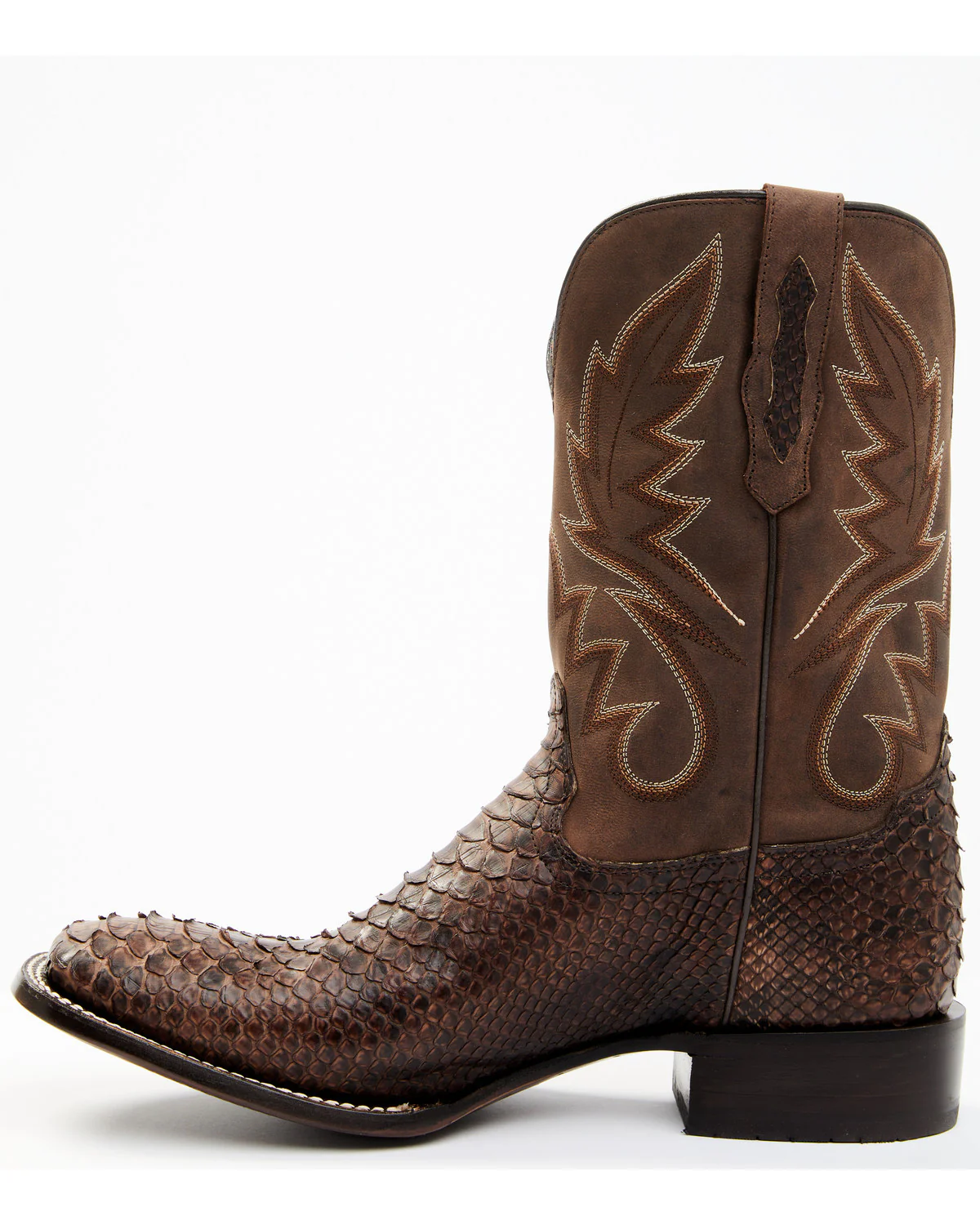 Cody James Men's Exotic Snake Western Boots - Broad Square Toe - Image 3