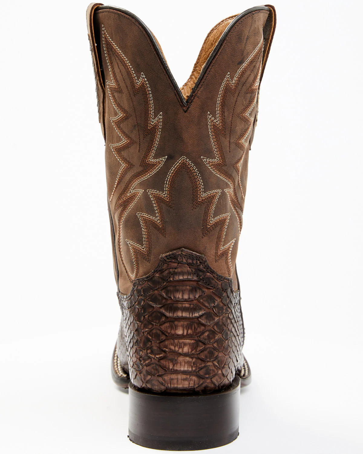 Cody James Men's Exotic Snake Western Boots - Broad Square Toe - Image 5