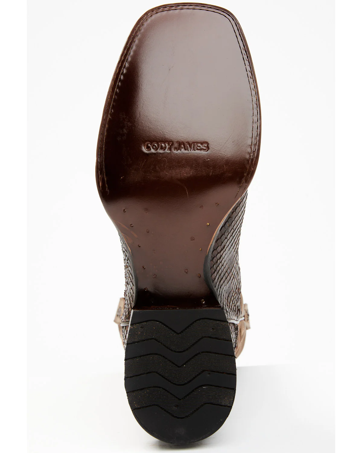 Cody James Men's Exotic Snake Western Boots - Broad Square Toe - Image 7