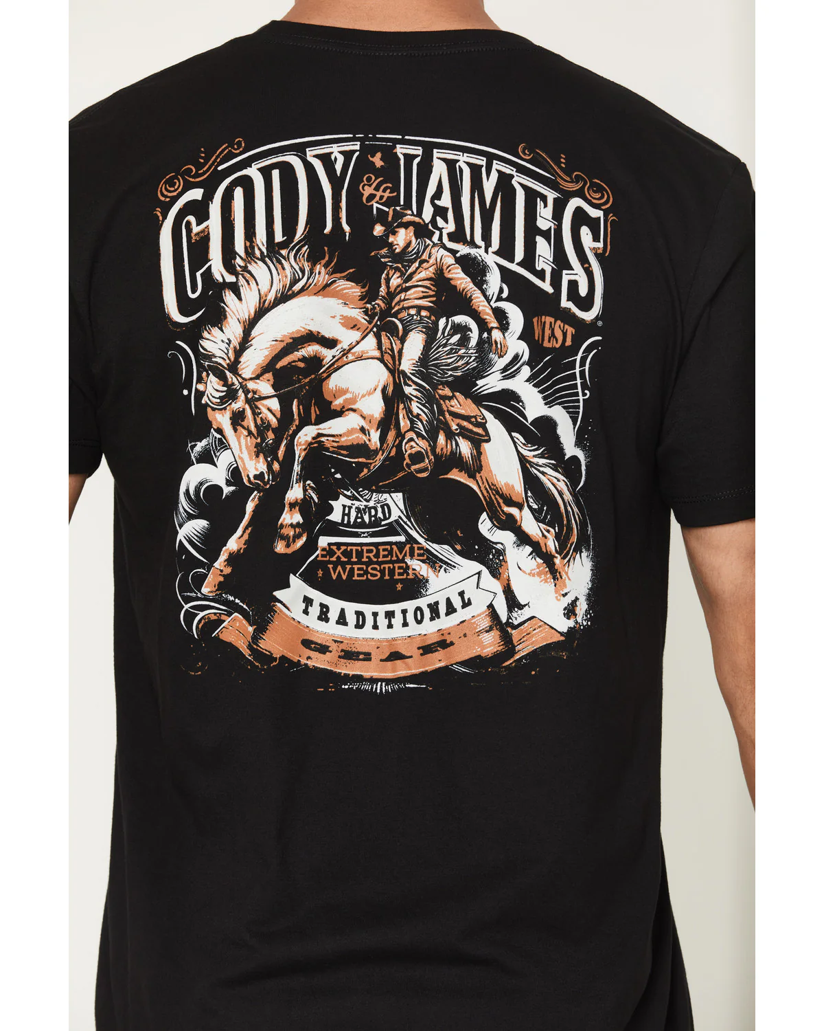 Cody James Men's Extreme Western Short Sleeve Graphic T-Shirt - Image 4