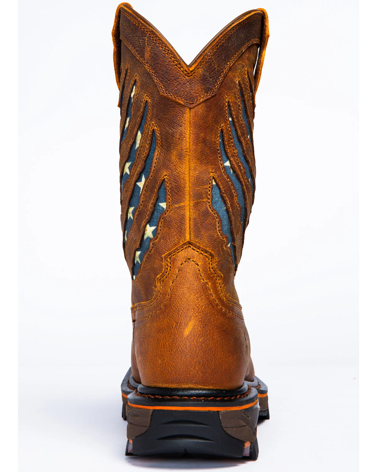 Cody James Men's 11" Flag Western Work Boots - Nano Composite Toe - Image 2