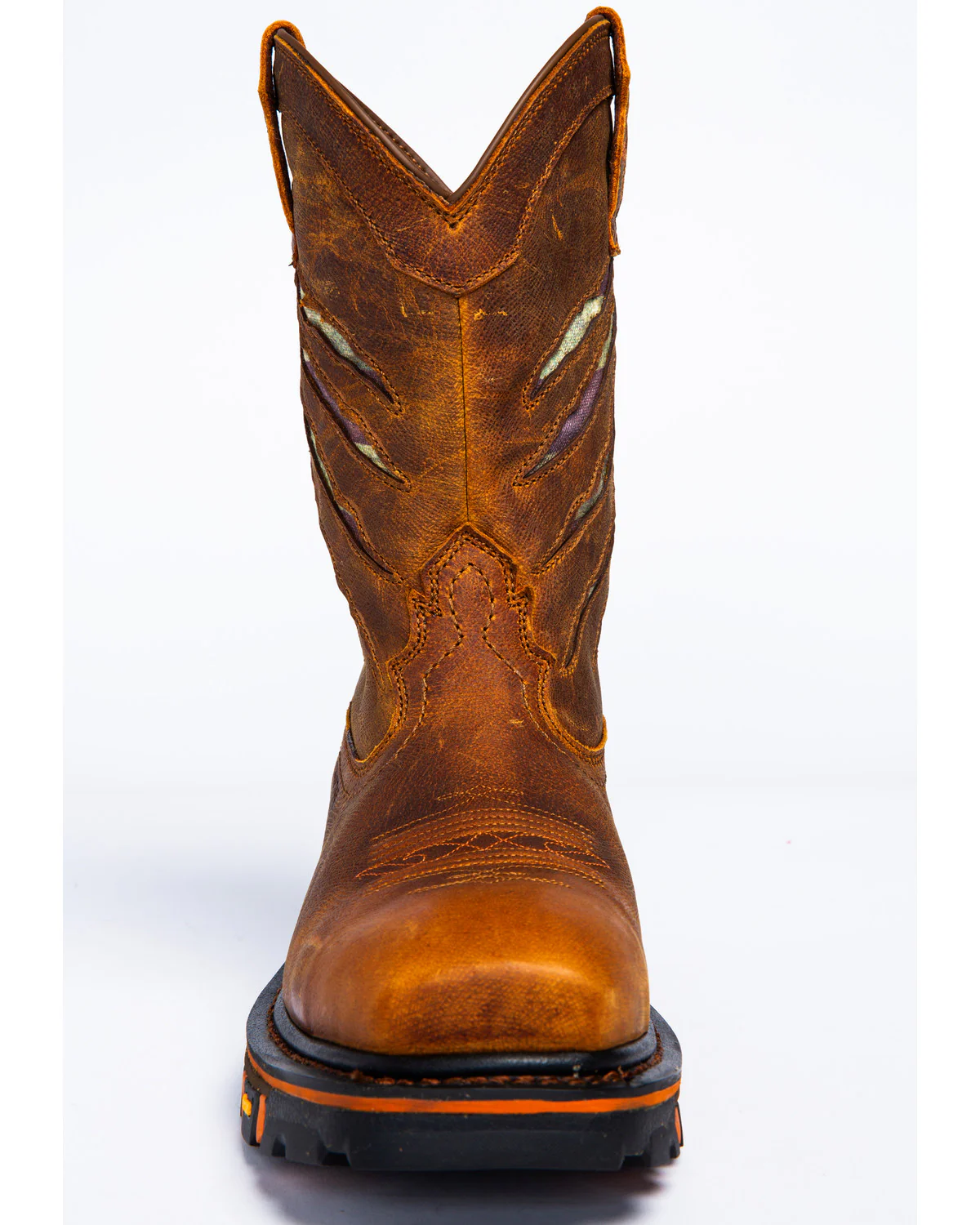 Cody James Men's 11" Flag Western Work Boots - Nano Composite Toe - Image 3