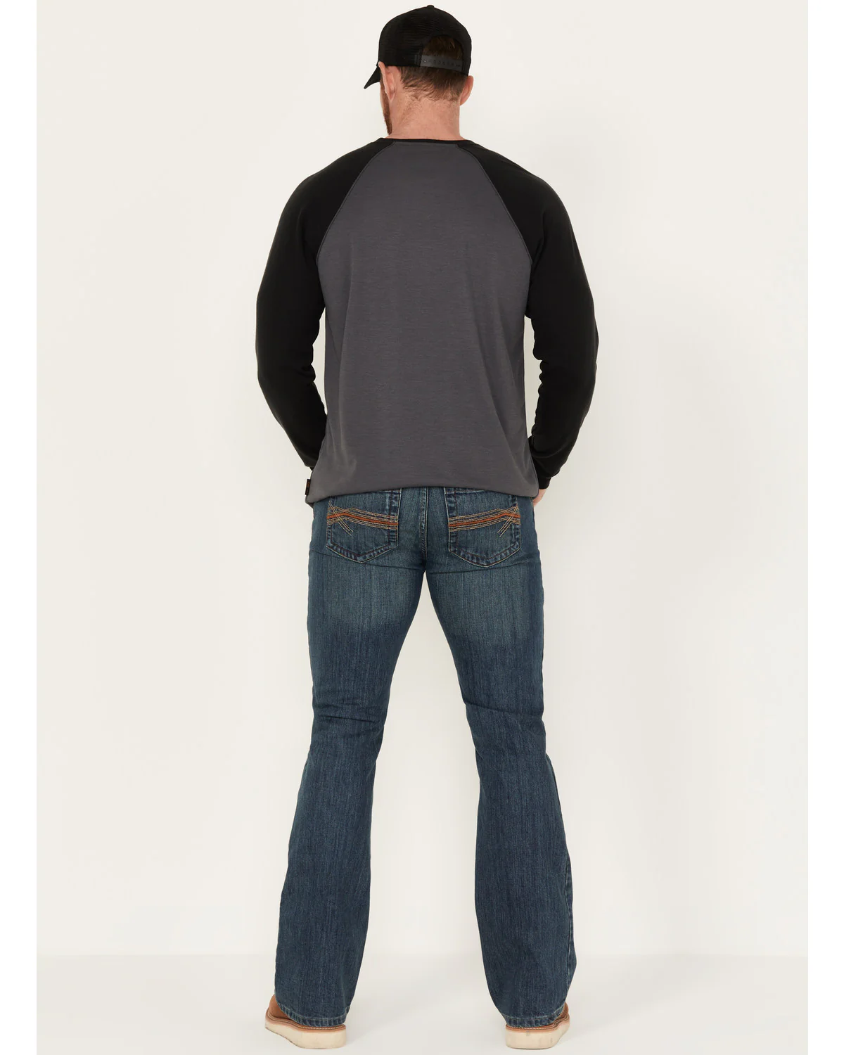 Cody James Men's FR Bozeman Medium Wash Slim Bootcut Work Jeans - Image 3