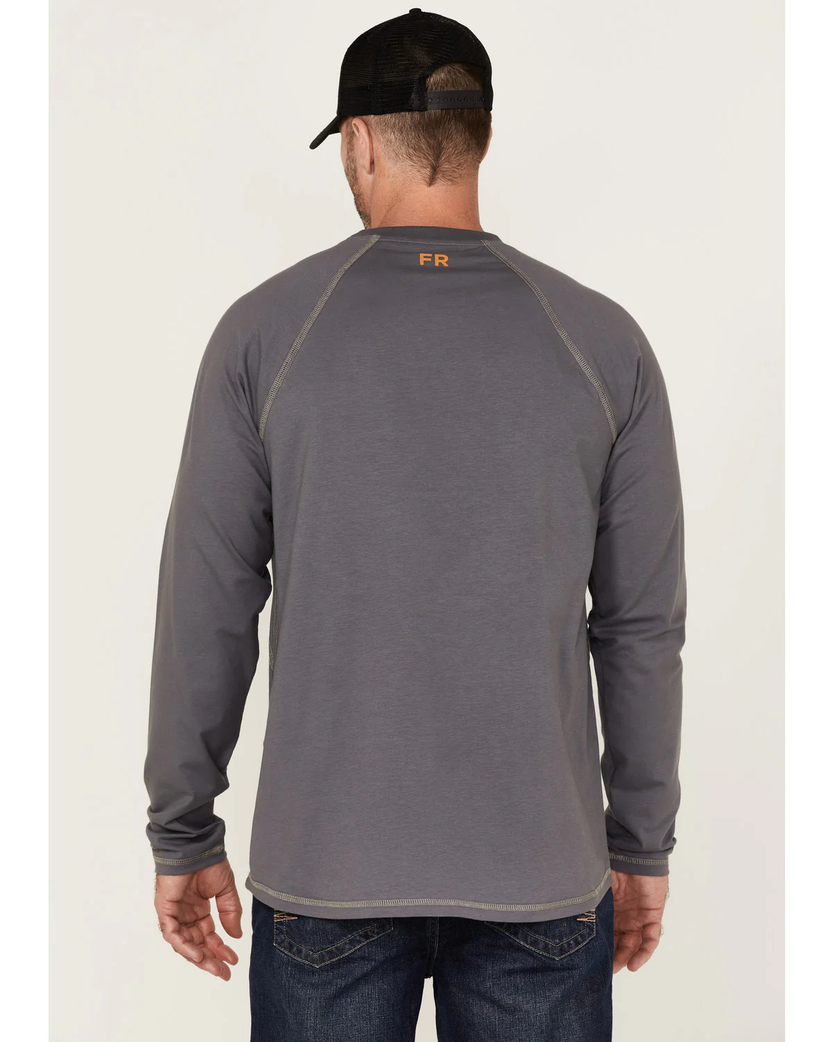 Cody James Men's FR Long Sleeve Raglan Work T-Shirt - Image 4