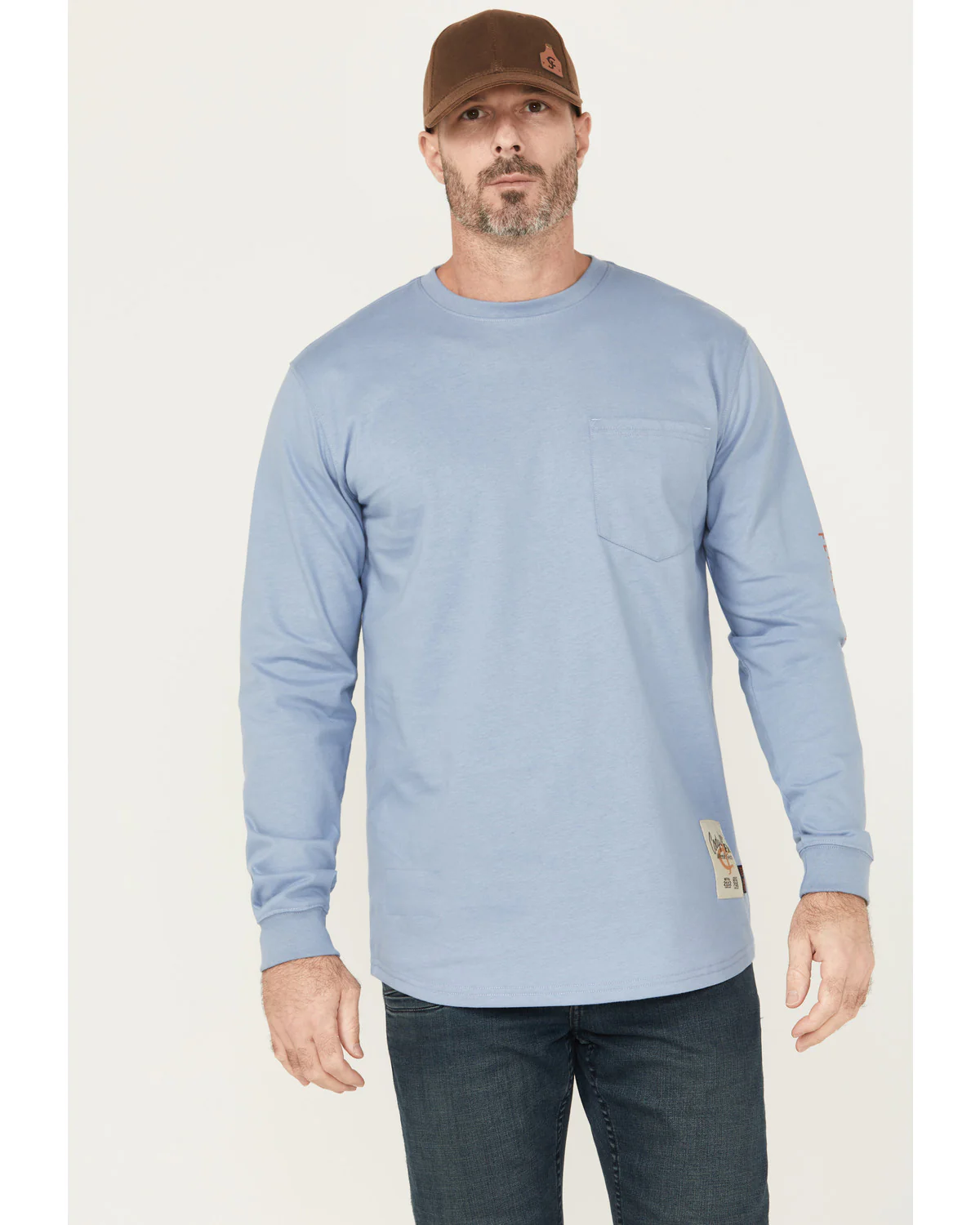 Cody James Men's FR Smoke Em Long Sleeve Graphic Work T-Shirt - Image 2