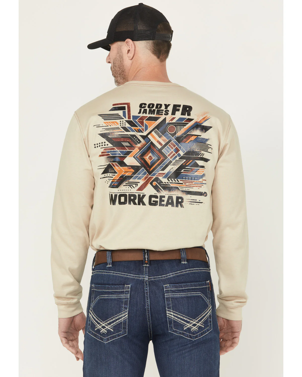Cody James Men's FR Thrasher Long Sleeve Graphic Work Shirt