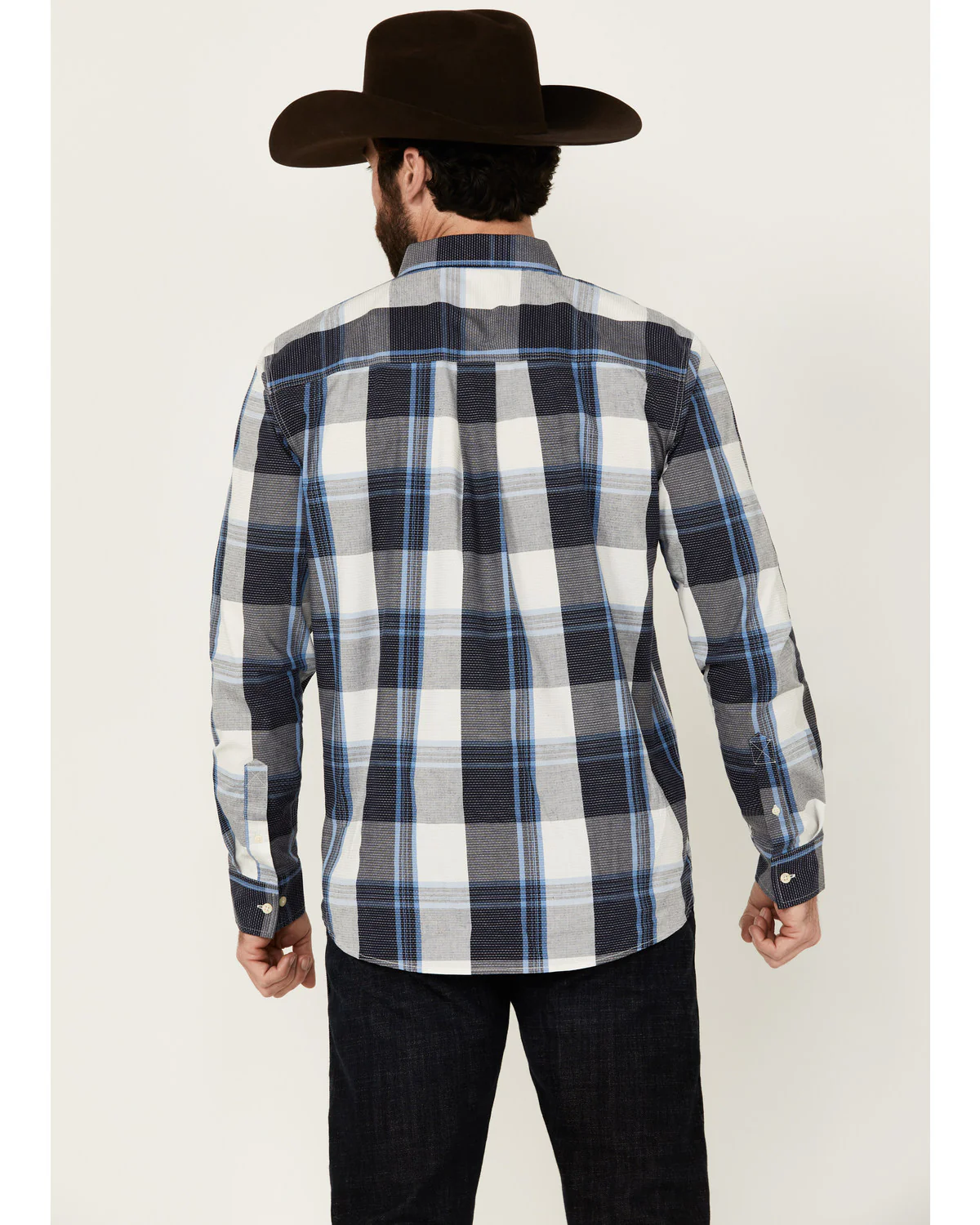 Cody James Men's Gallop Plaid Print Long Sleeve Button-Down Stretch Western Shirt - Image 4