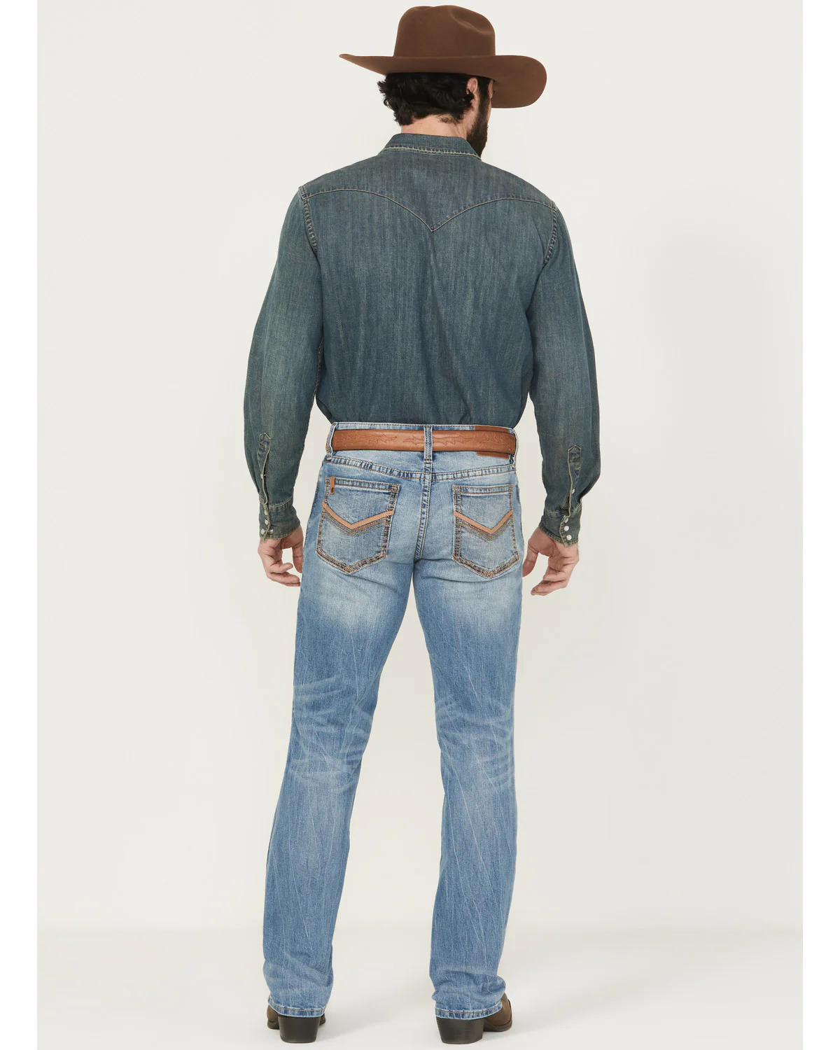 Cody James Men's Gunner Wash Jackson Slim Straight Stretch Denim Jeans - Image 3