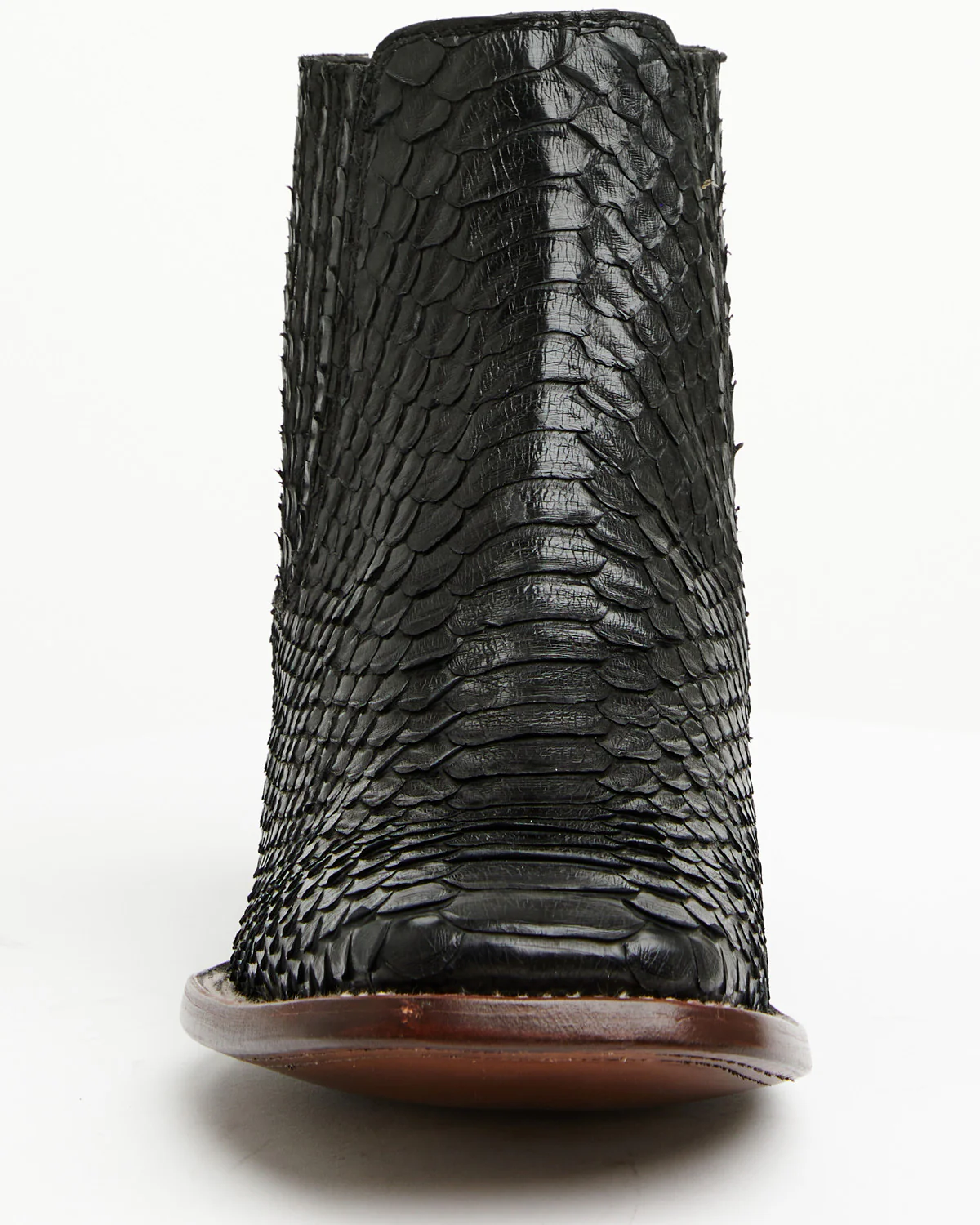 Cody James Men's Hash Exotic Python Western Ankle Boots - Broad Square Toe - Image 4