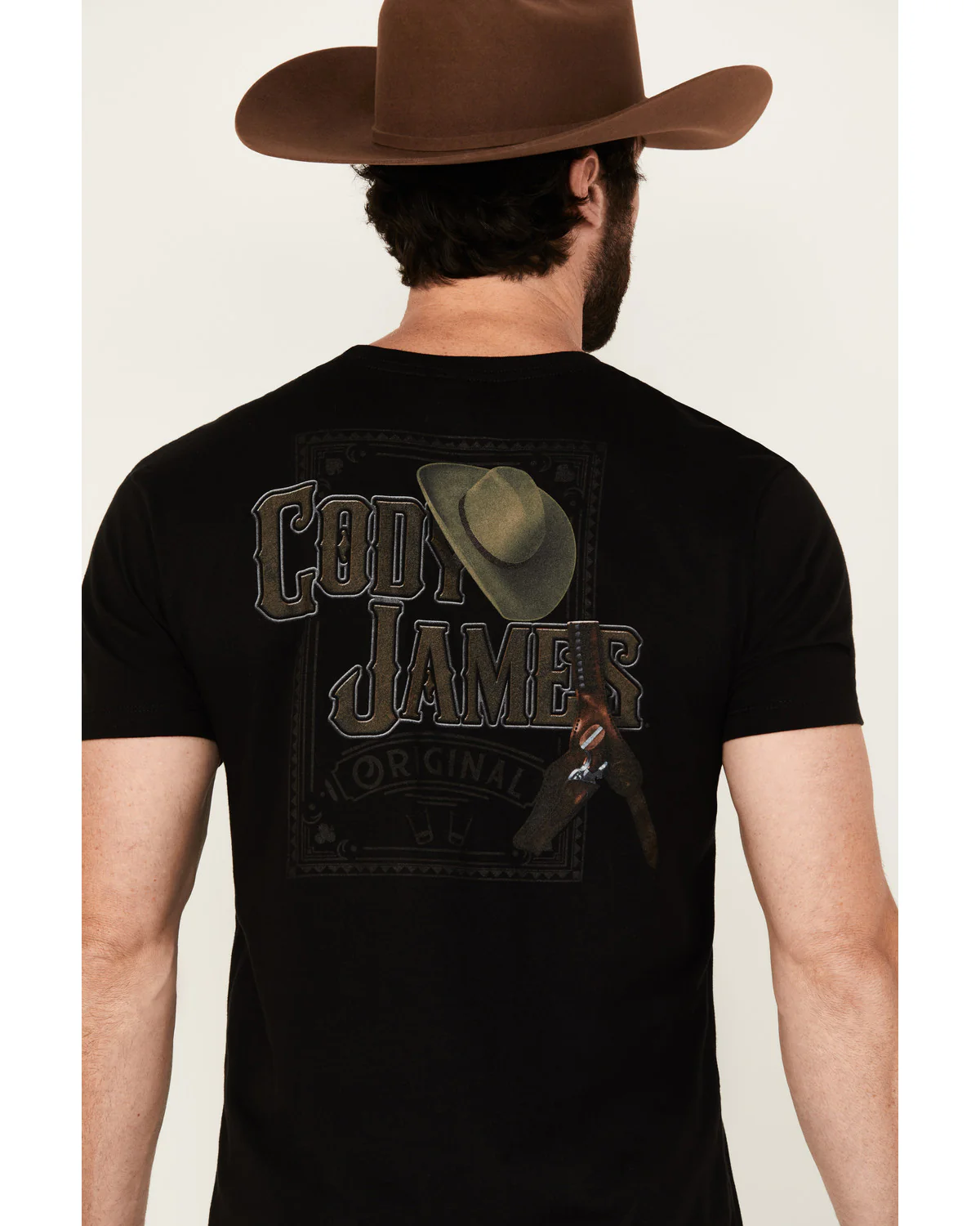 Cody James Men's Holster Logo Short Sleeve Graphic T-Shirt - Image 4
