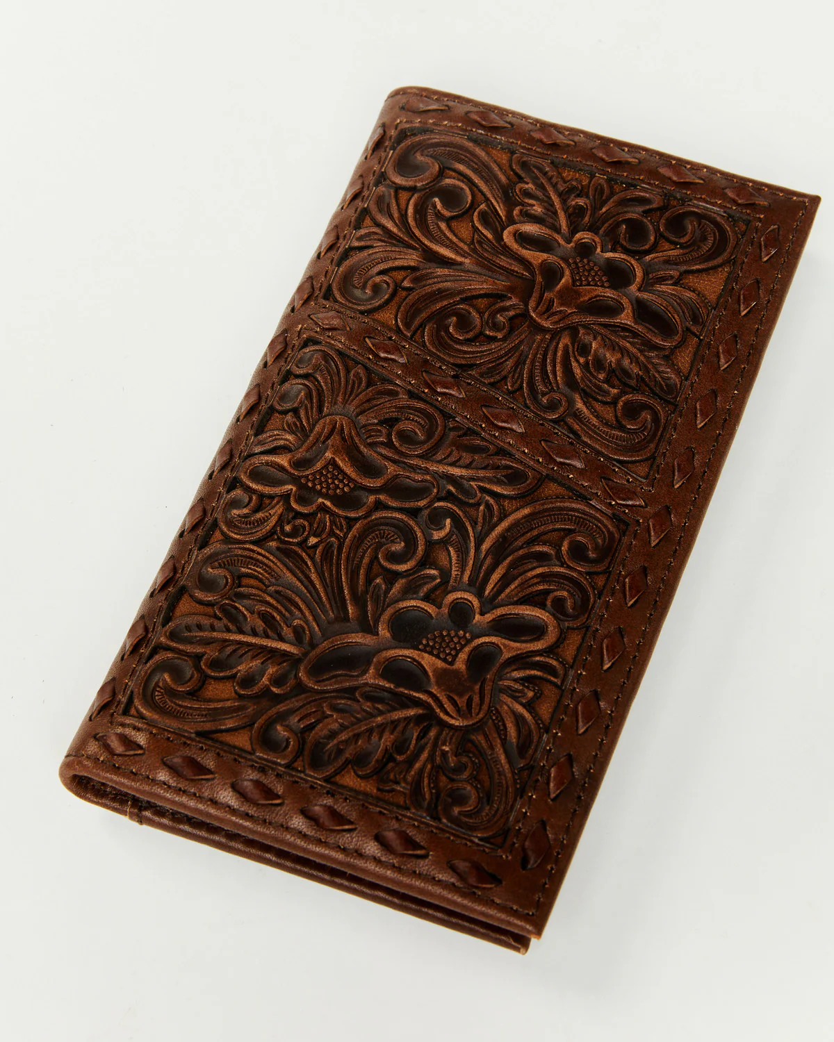Cody James Men's Landry Tooled Bifold Rodeo Wallet