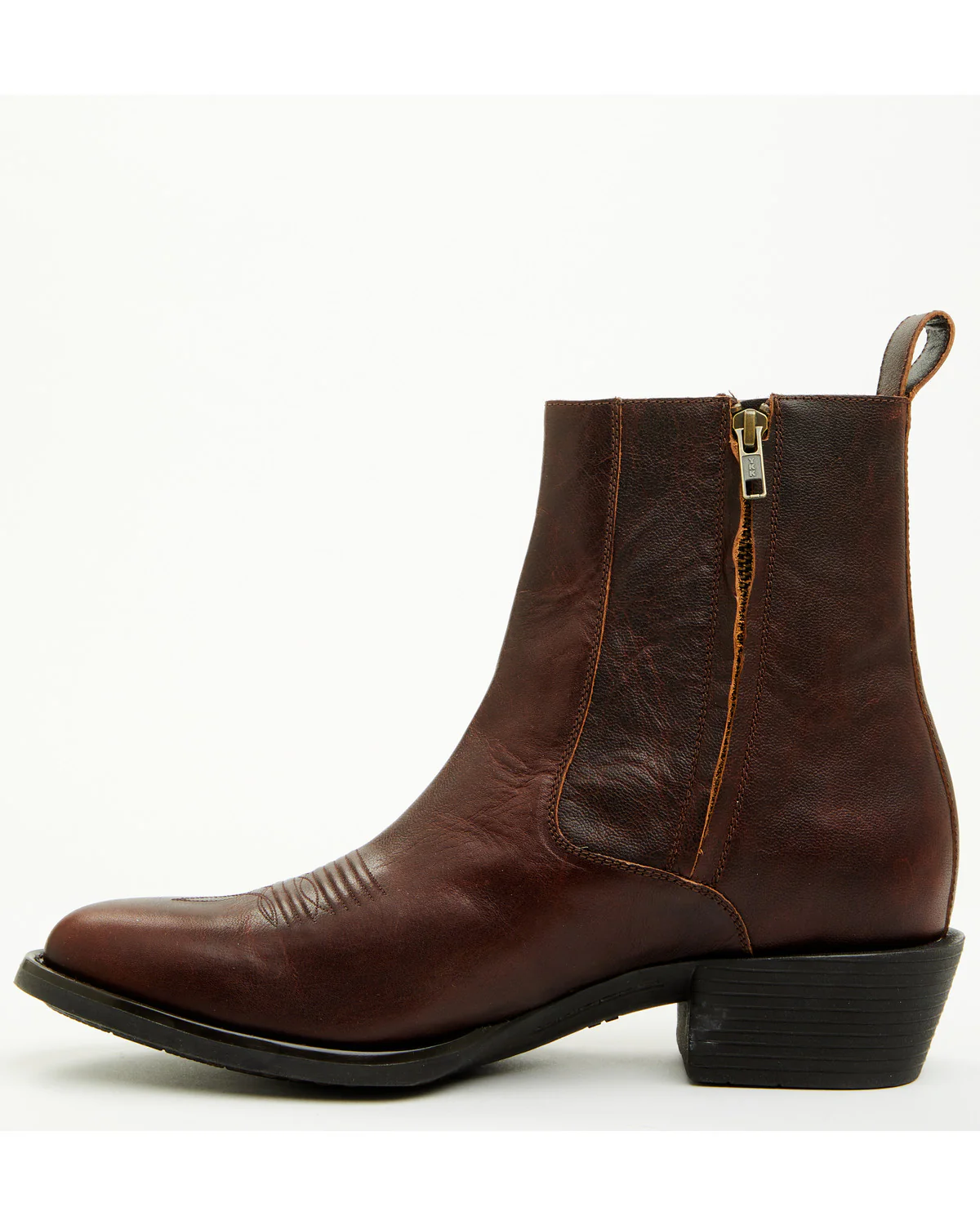 Cody James Men's Larsen Western Ankle Boots - Round Toe - Image 3