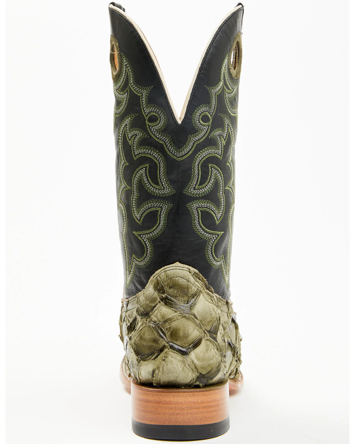 Cody James Men's Malaga Exotic Pirarucu Western Boots - Broad Square Toe - Image 5