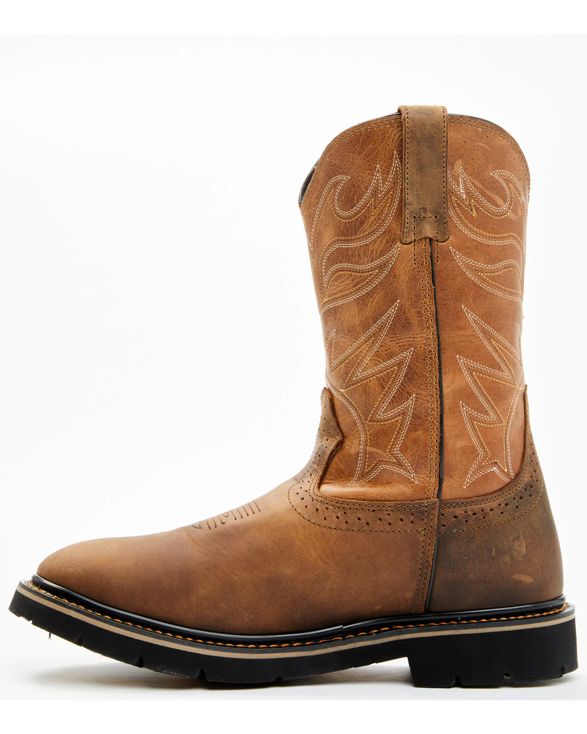 Cody James Men's Mustang Pull-On Waterproof Work Boots - Soft Toe - Image 3