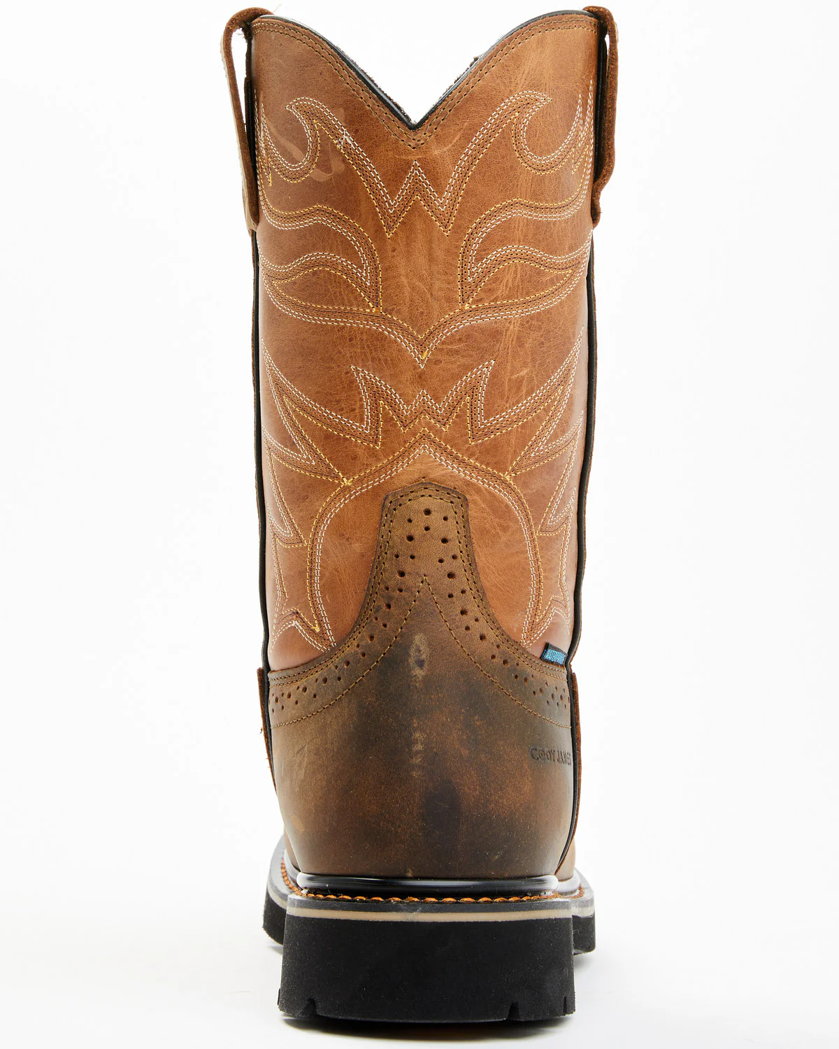 Cody James Men's Mustang Pull-On Waterproof Work Boots - Soft Toe - Image 5
