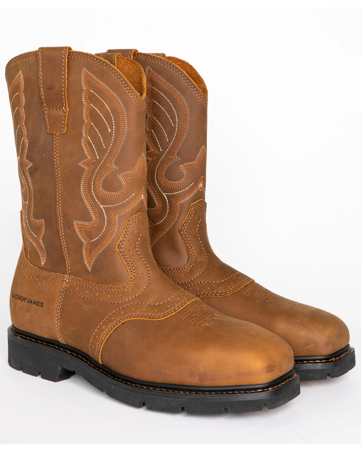 Cody James Men's 11" Mustang Western Work Boots - Composite Toe