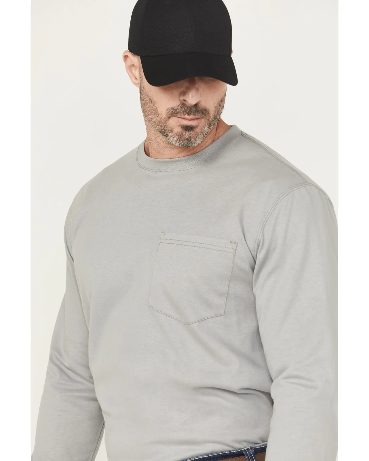 Cody James Men's Old West Graphic Long Sleeve Work T-Shirt - Image 4