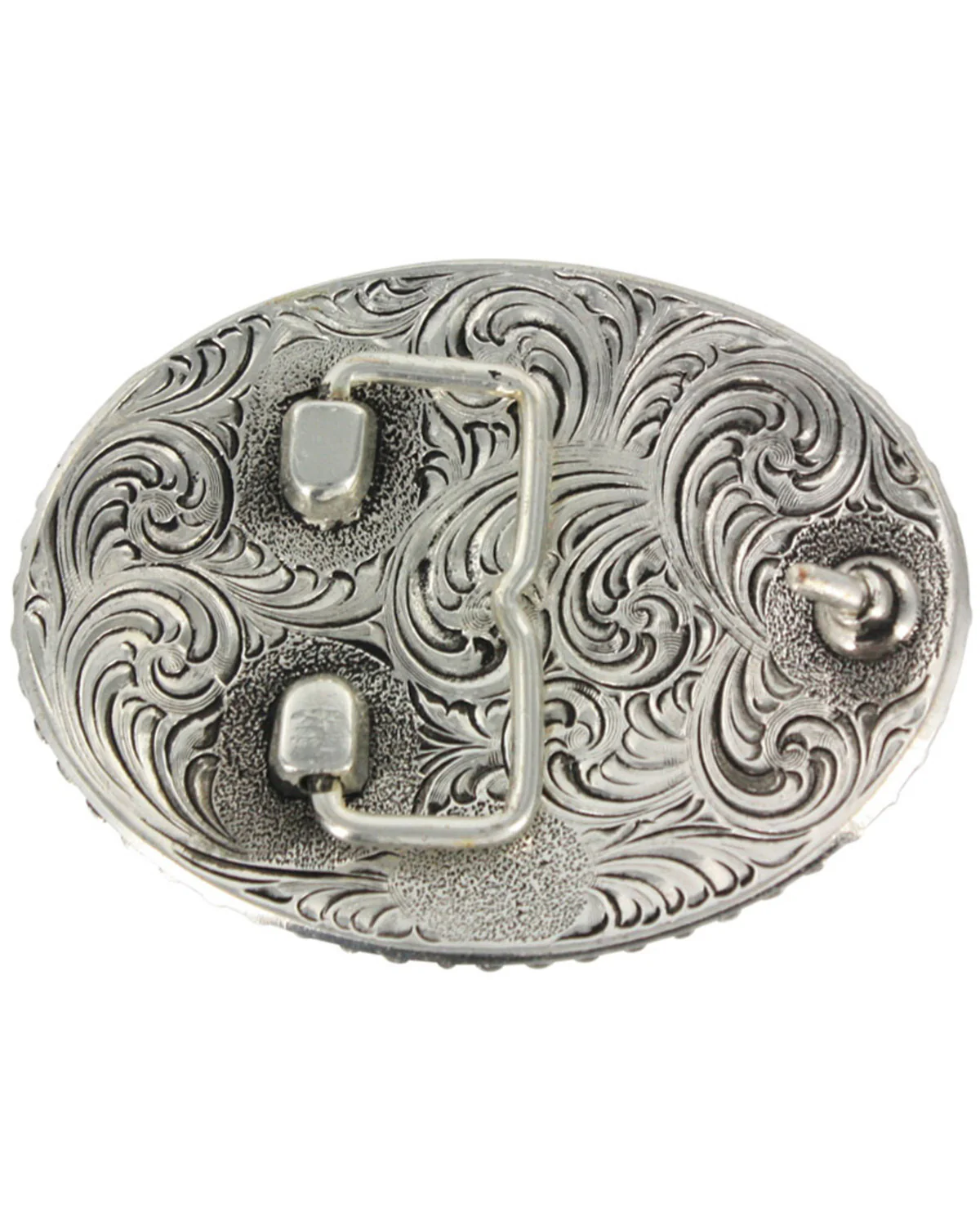 Cody James Men's Oval Longhorn Belt Buckle - Image 2