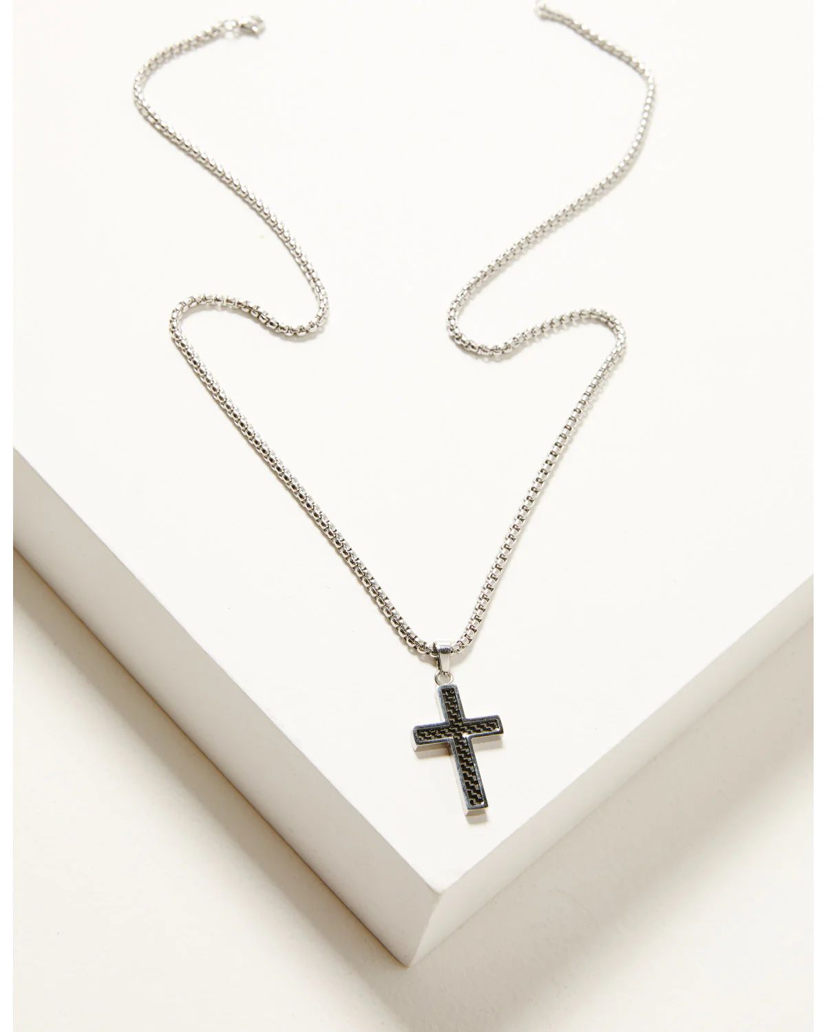 Cody James Men's Oxidized Cross Necklace - Image 2