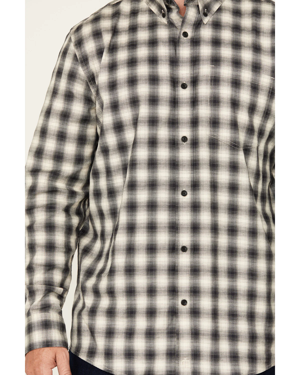 Cody James Men's Palamino Plaid Print Long Sleeve Button-Down Stretch Western Shirt - Image 3