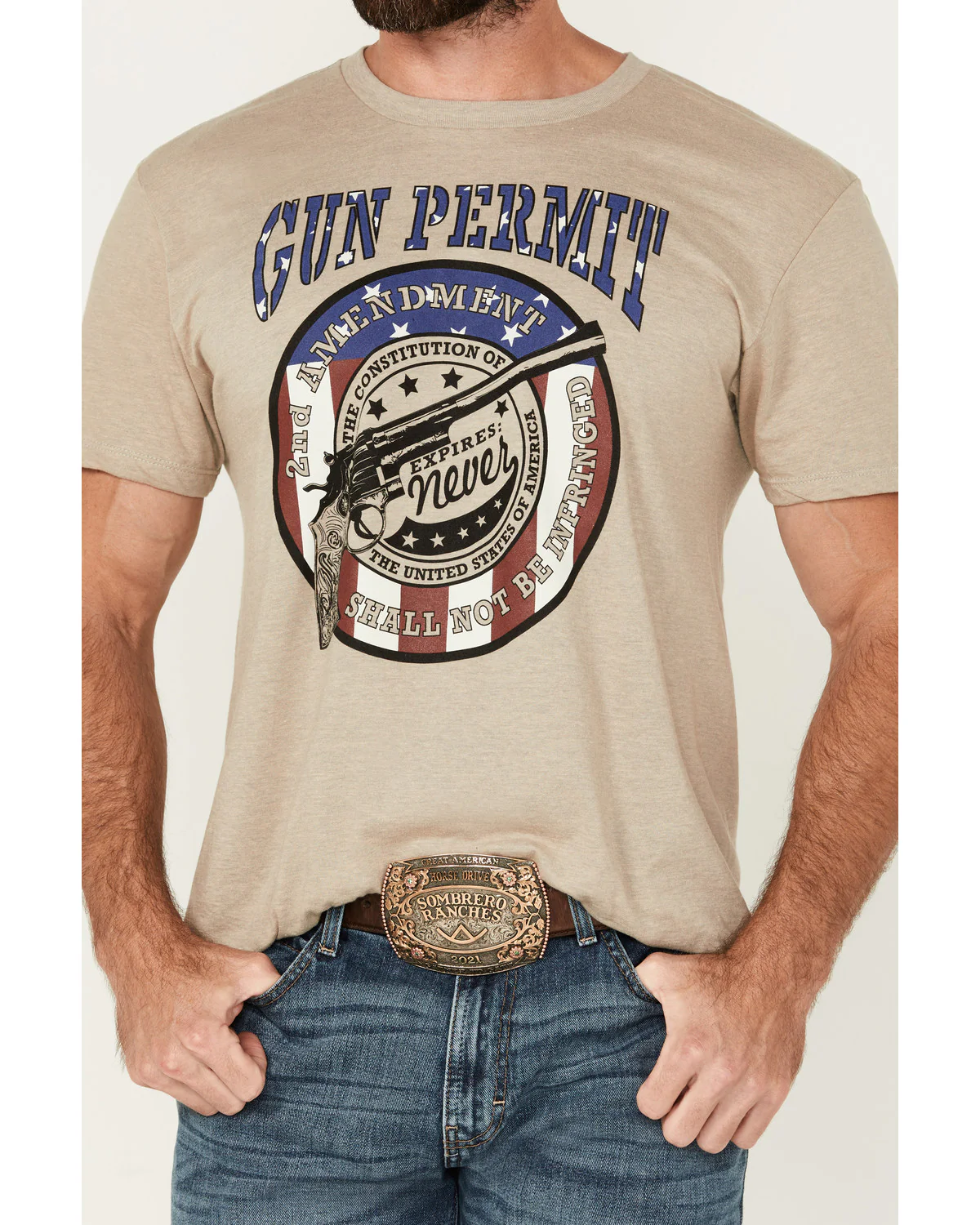 Cody James Men's Permit Short Sleeve Graphic T-Shirt - Image 2