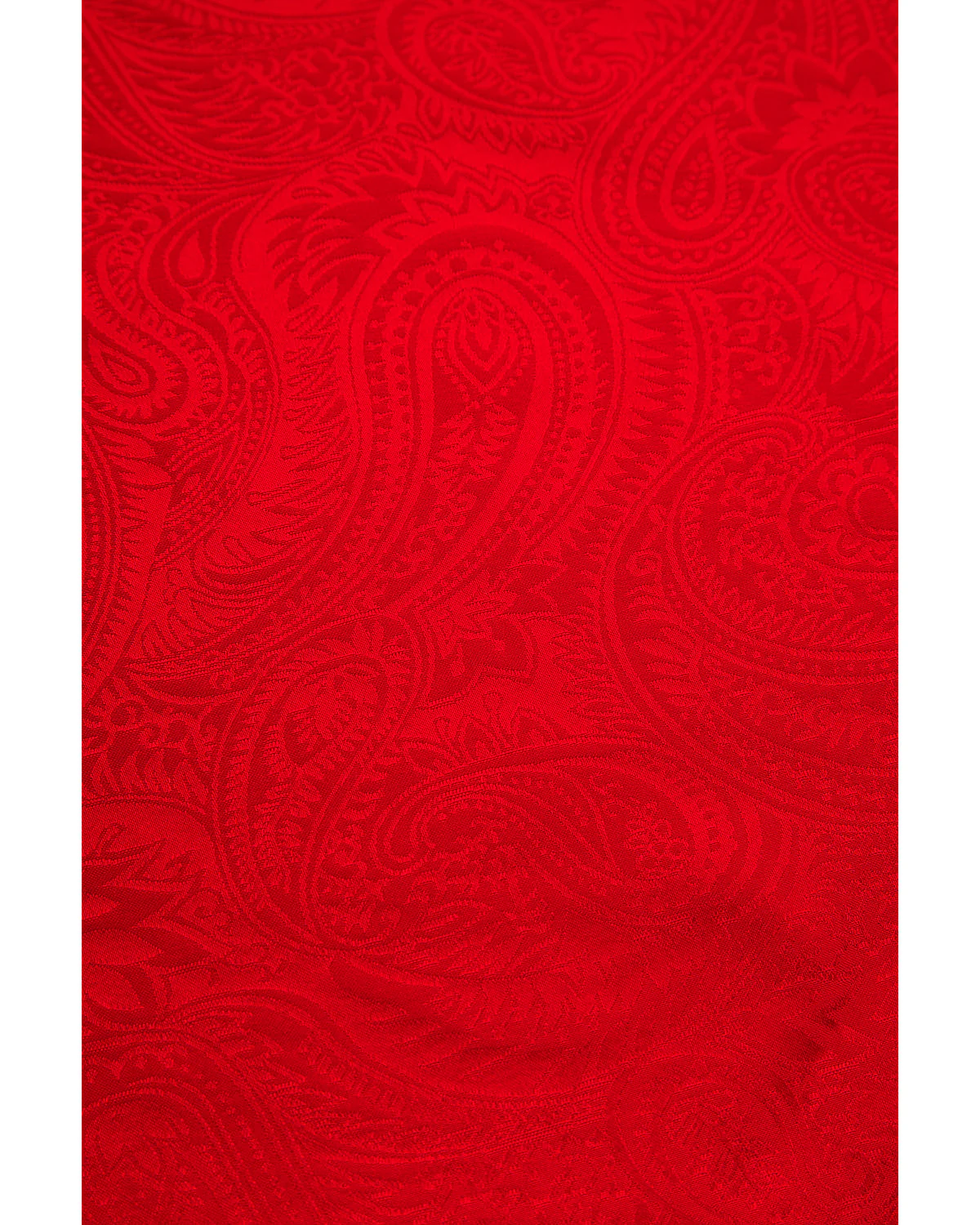 Cody James Men's Red Silk Jacquard Scarf - Image 3