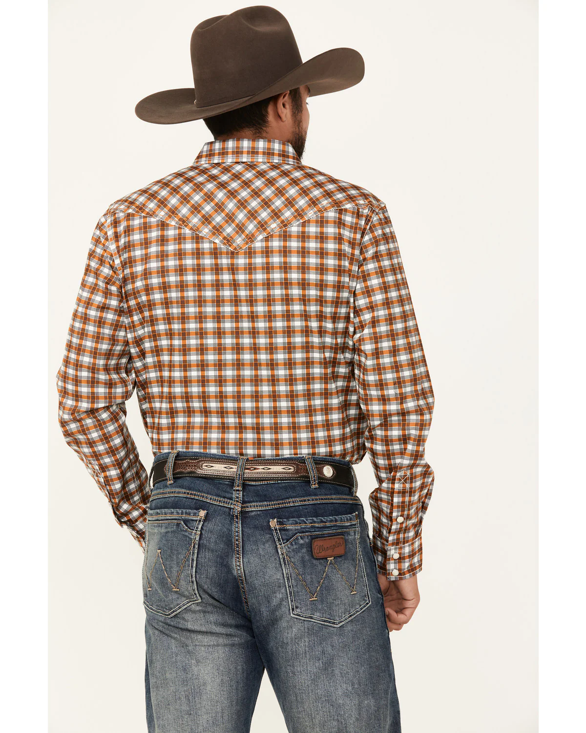 Cody James Men's Reverent Plaid Print Long Sleeve Snap Western Shirt - Image 4