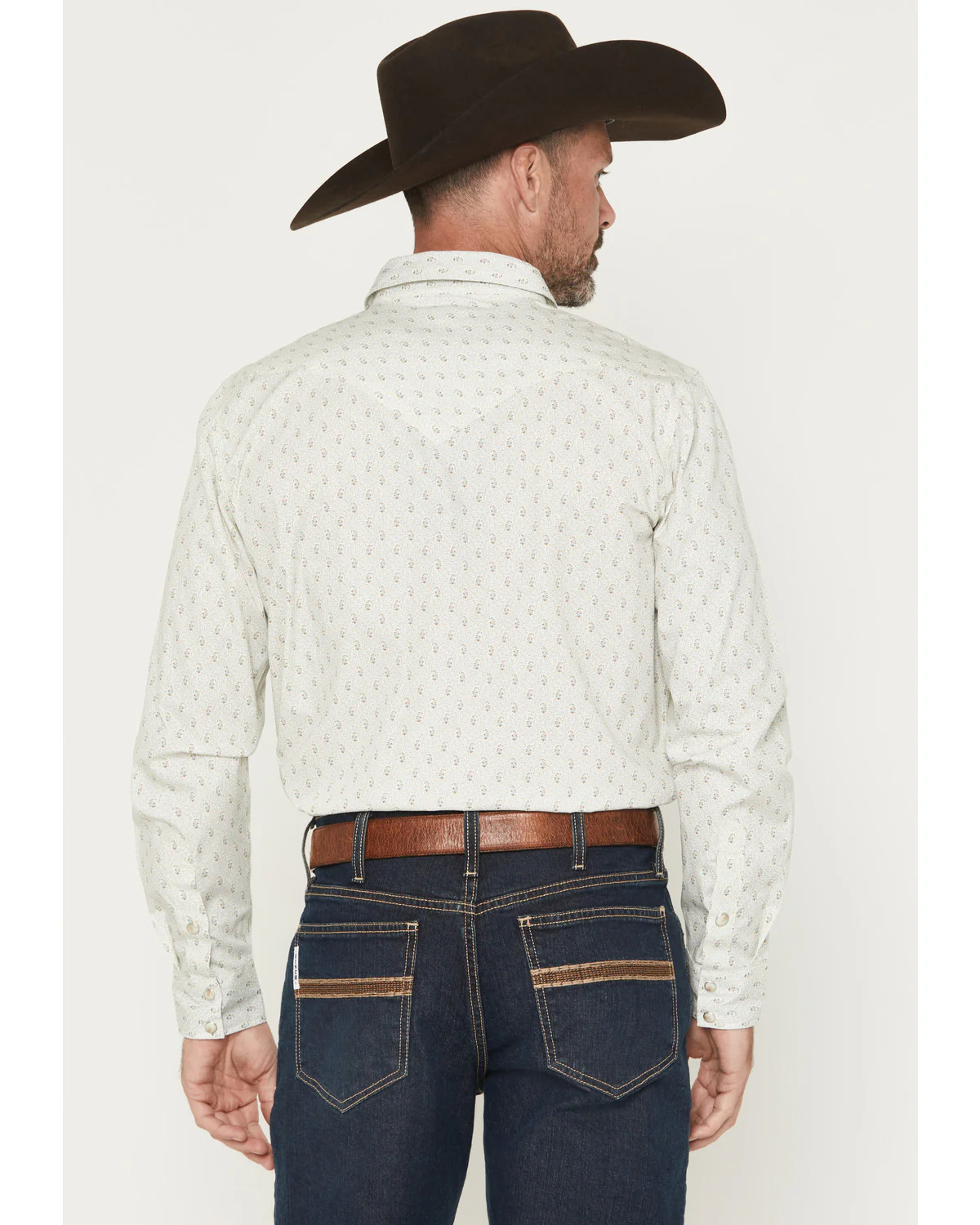 Cody James Men's Rocky Range Paisley Print Long Sleeve Snap Western Shirt - Image 4