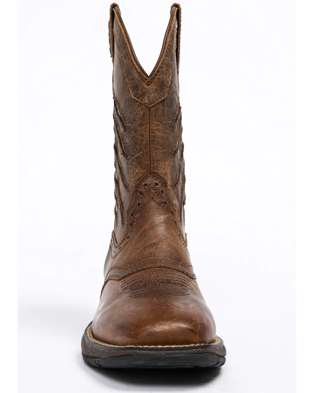 Cody James Men's Scratch American Flag Lite Performance Western Boots - Square Toe - Image 4