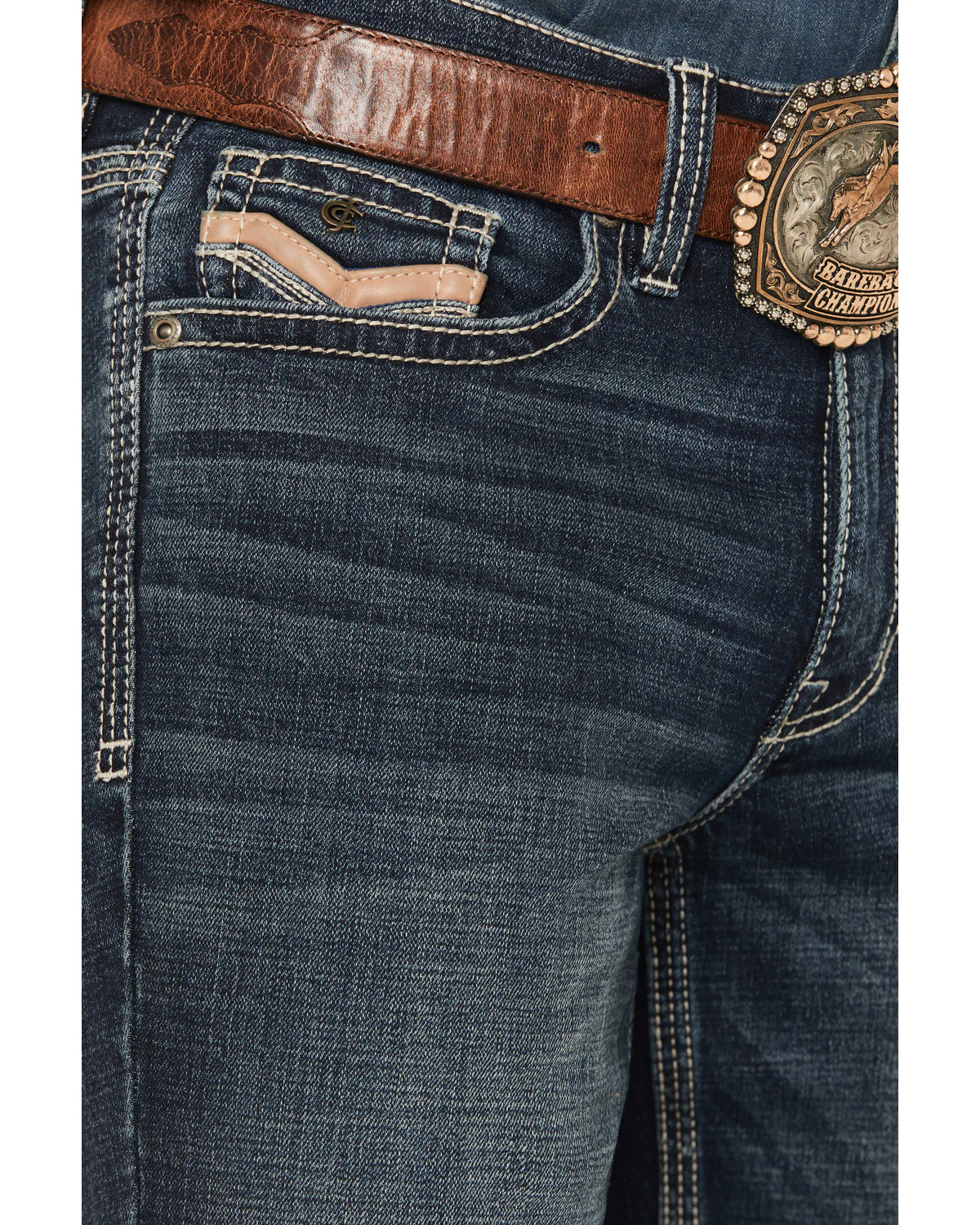 Cody James Men's Segundo Wash Duke Relaxed Bootcut Stretch Denim Jeans - Image 4
