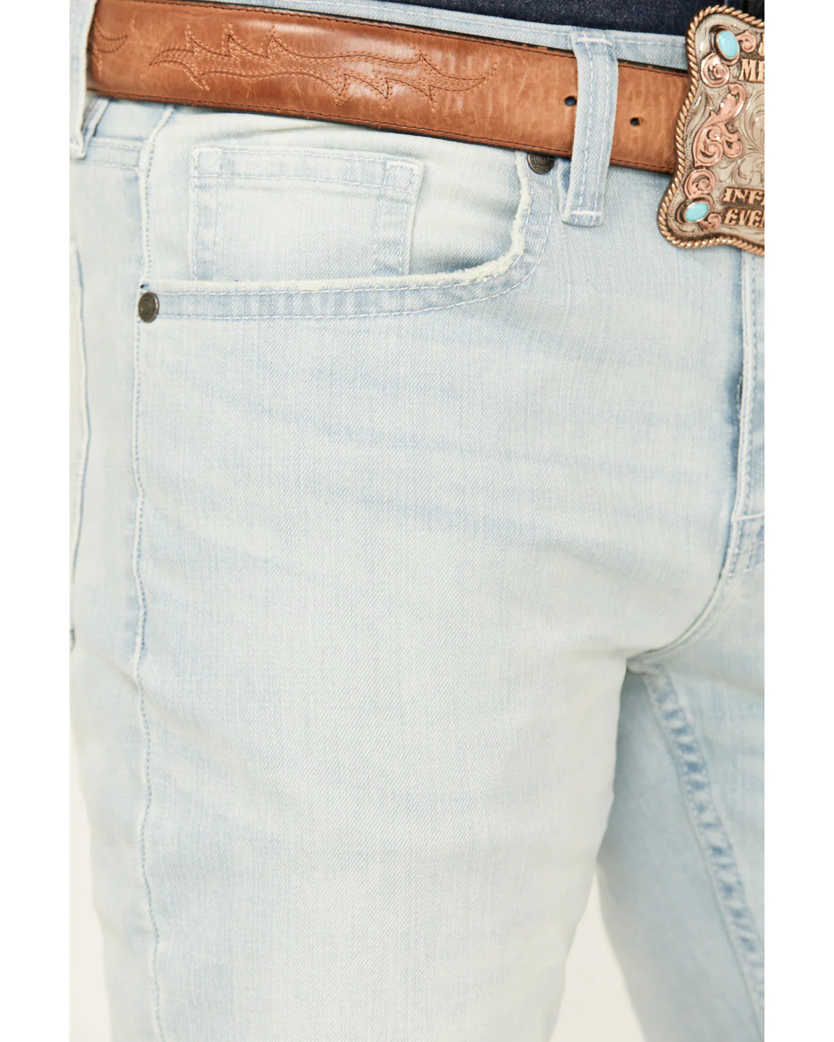 Cody James Men's Settler Wash Jackson Slim Straight Stretch Denim Jeans - Image 2