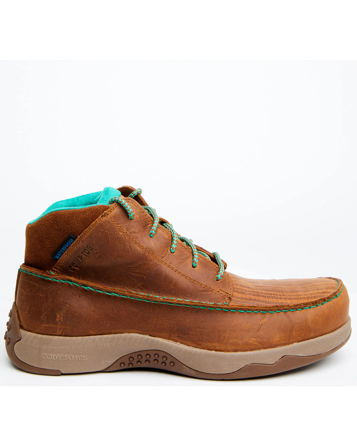 Cody James Men's Sport Blutcher Tyche Casual Lace-Up Work Shoes - Composite Toe - Image 2